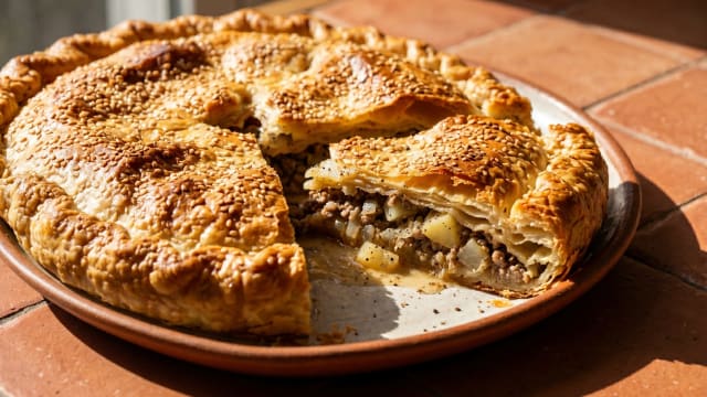 Fitçi (Turkmen Lamb Pie)