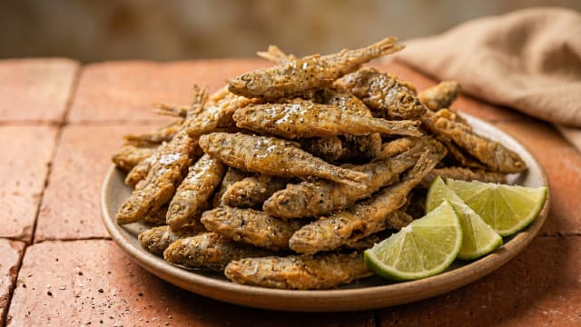 Mukene-Style Fried Small Fish