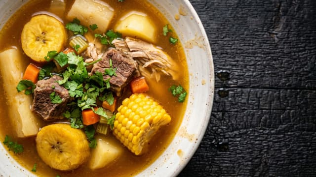Sancocho Venezolano (Meat and Root-Vegetable Soup)