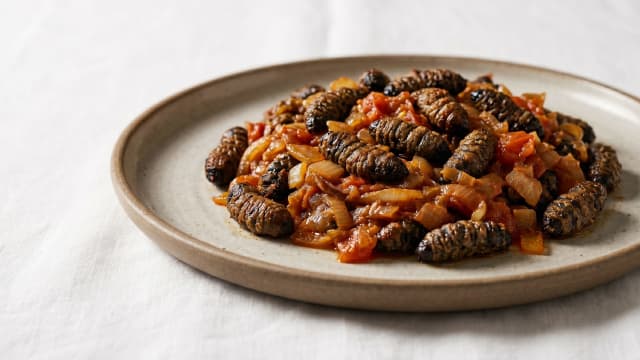 Ifinkubala (Fried Mopane Worms)