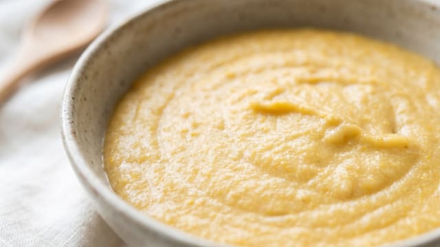 Nhopi (Pumpkin and Peanut Porridge)