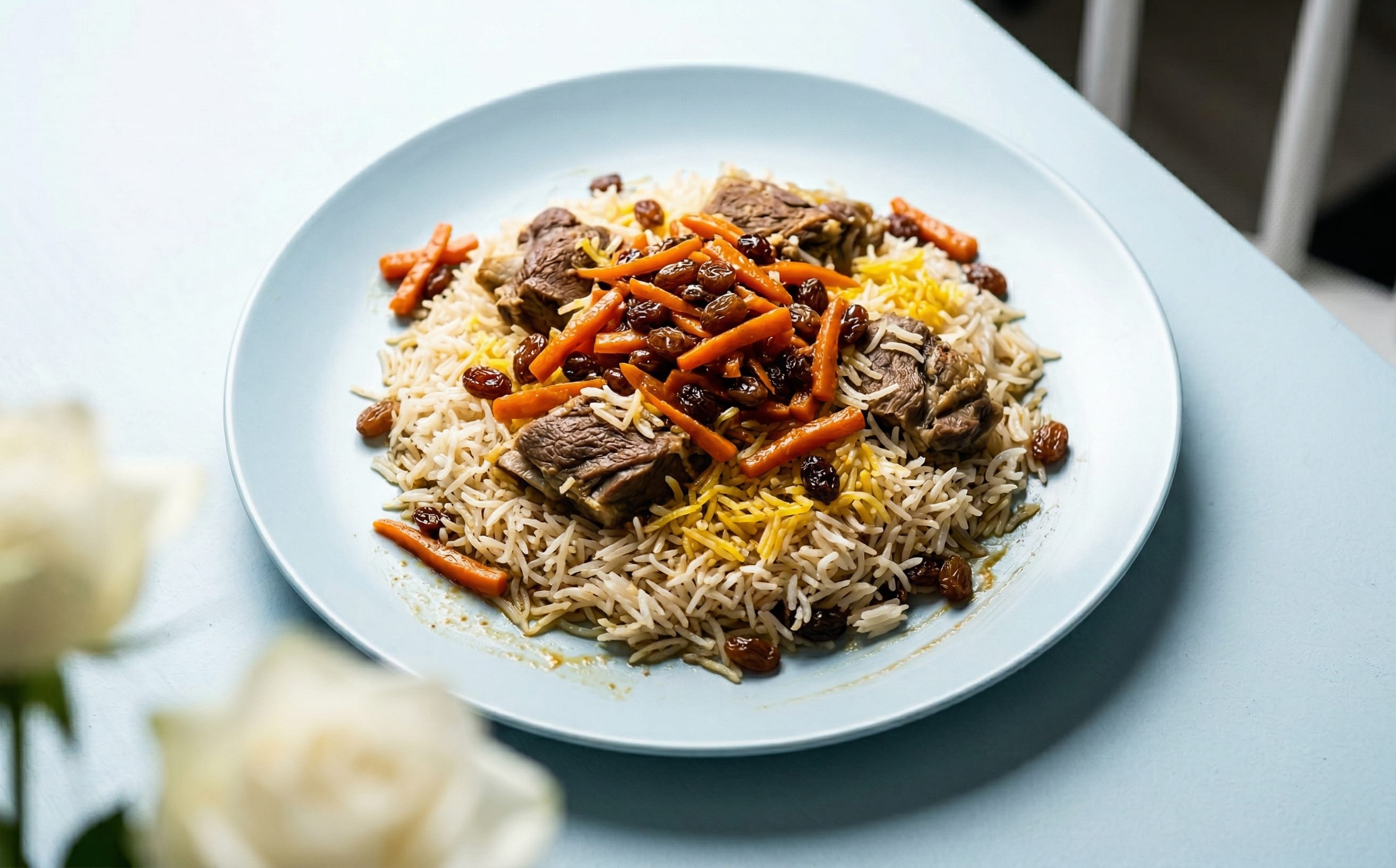 Qabili Palaw (Spiced Lamb and Rice)