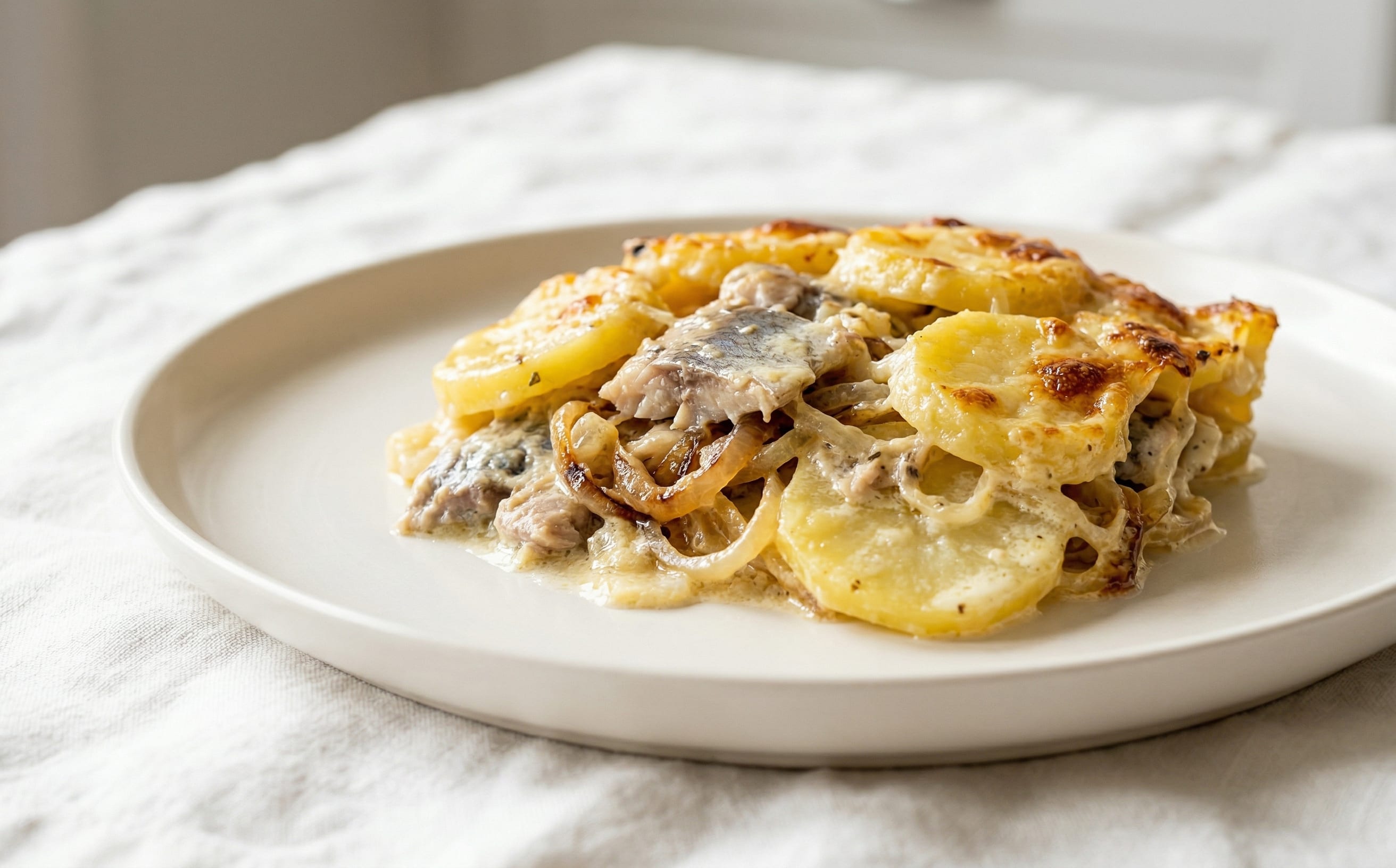 Herring and Potato Gratin