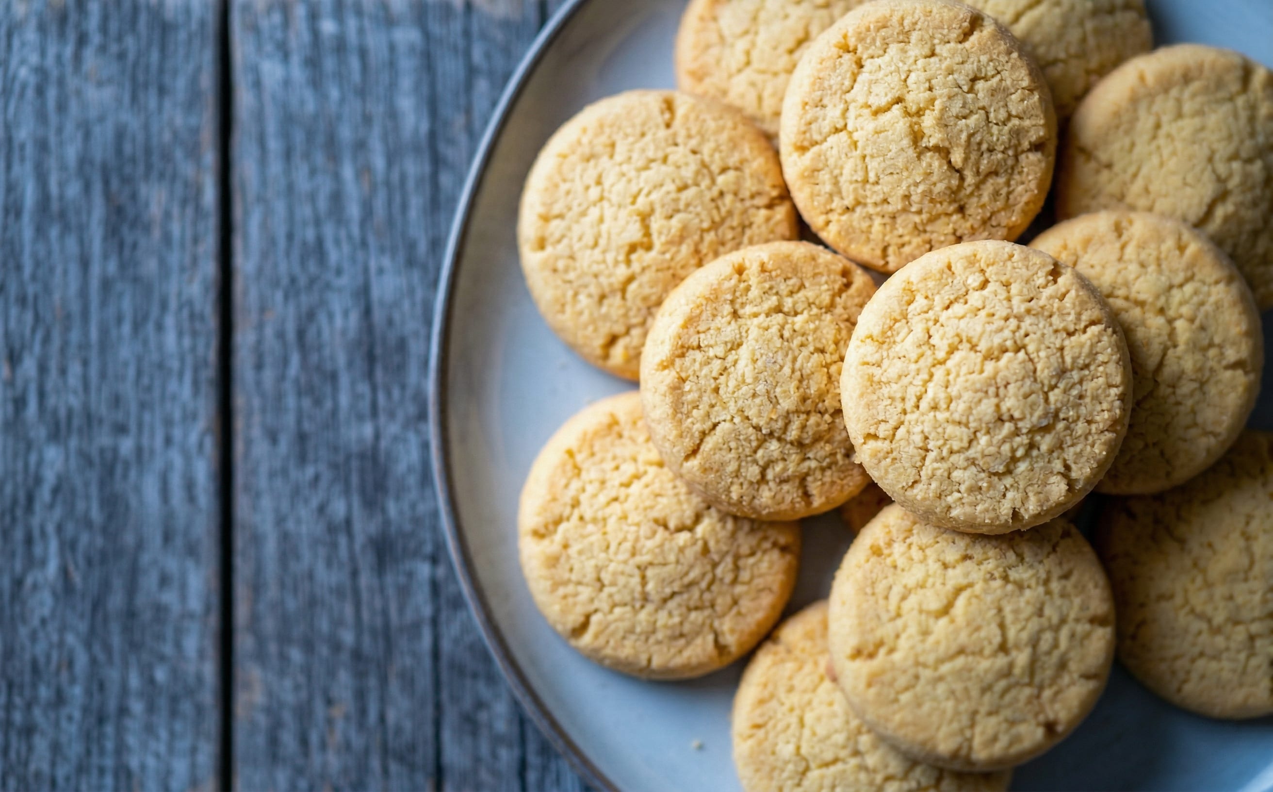 Ballokume (Albanian Cornflour Cookies)
