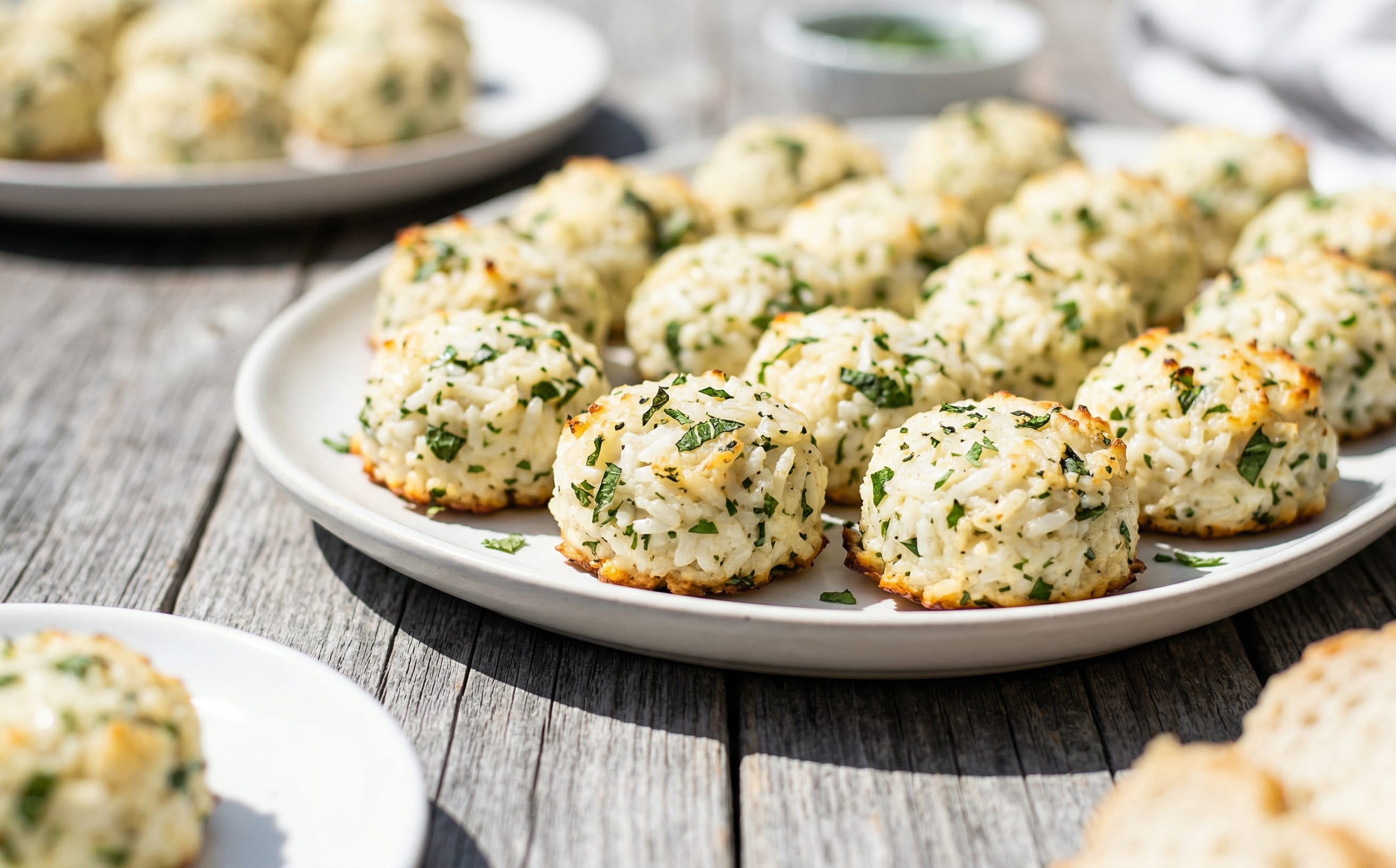 Qifqi (Baked Herbed Rice Balls)