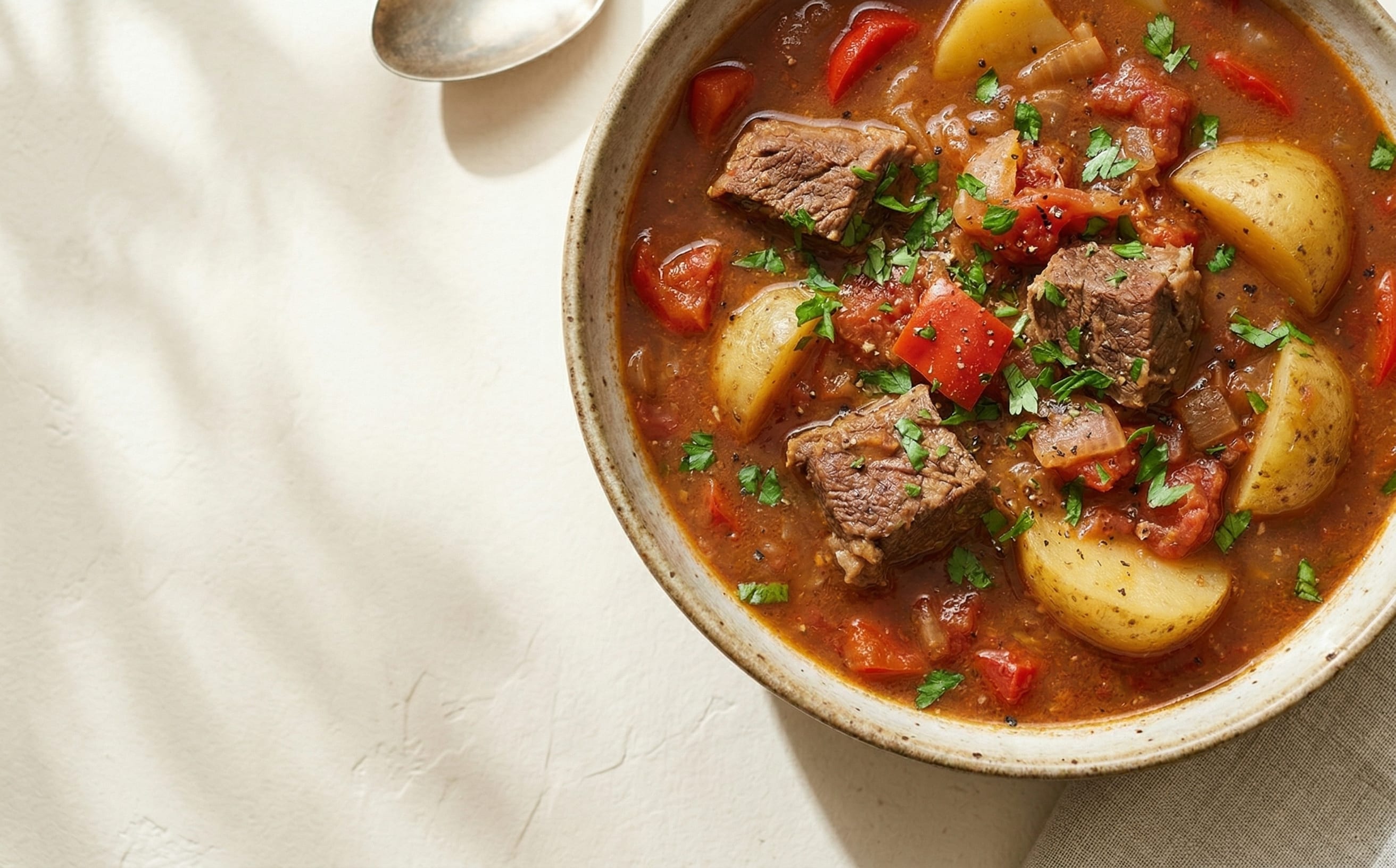 Khashlama (Beef and Potato Stew)