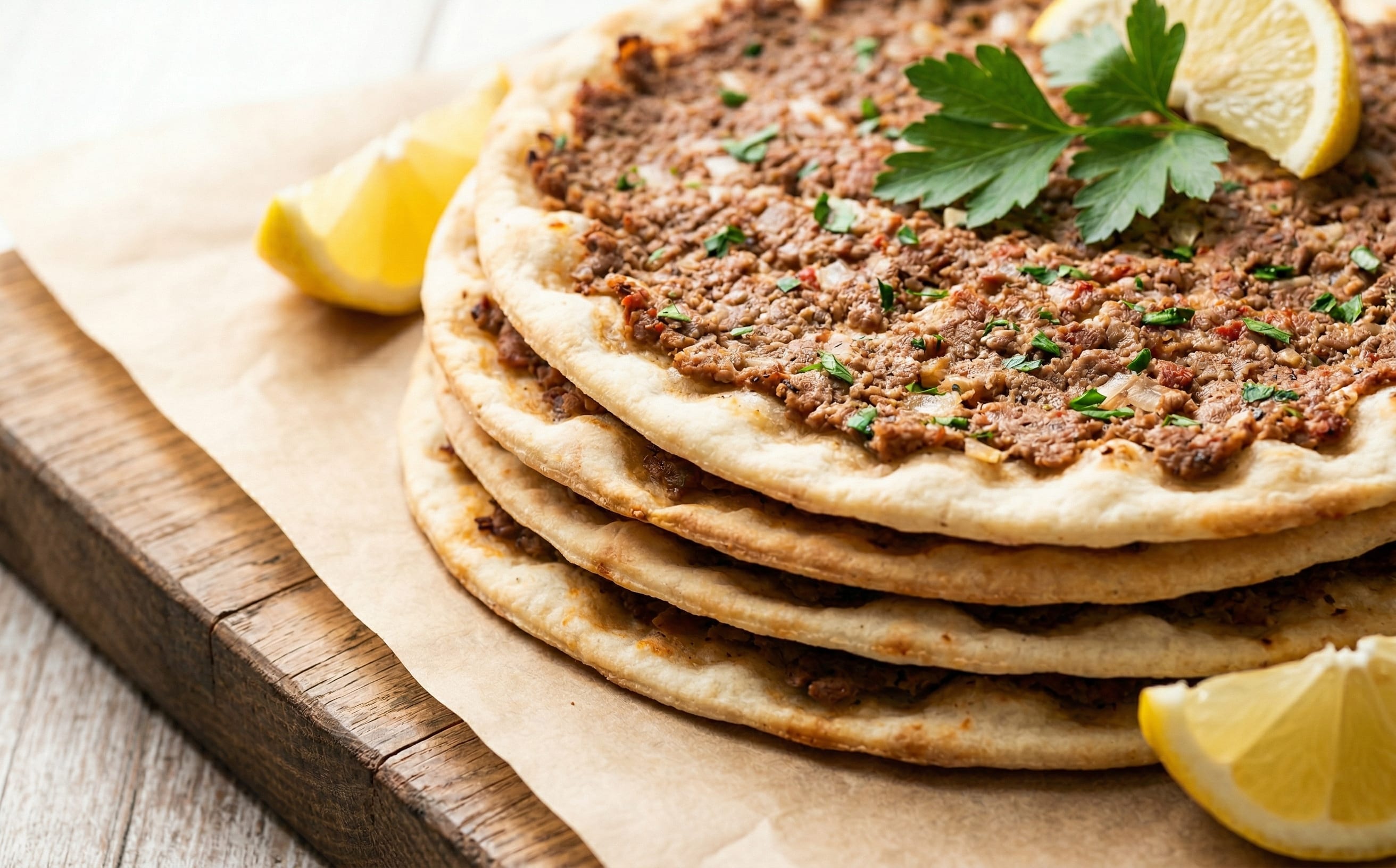 Lahmajo (Armenian Meat Flatbreads)