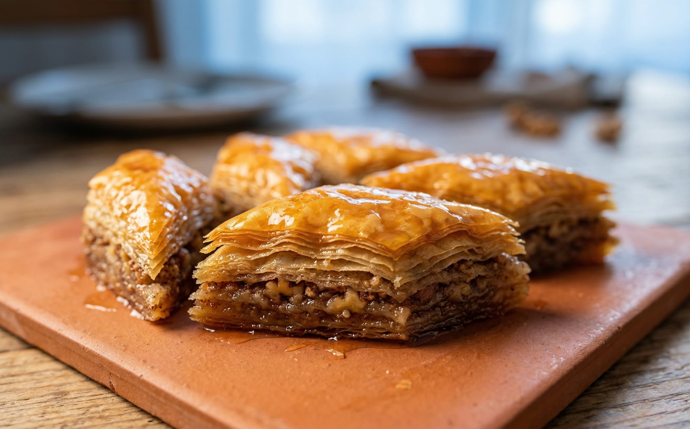 Pakhlava (Armenian Walnut and Honey Pastry)