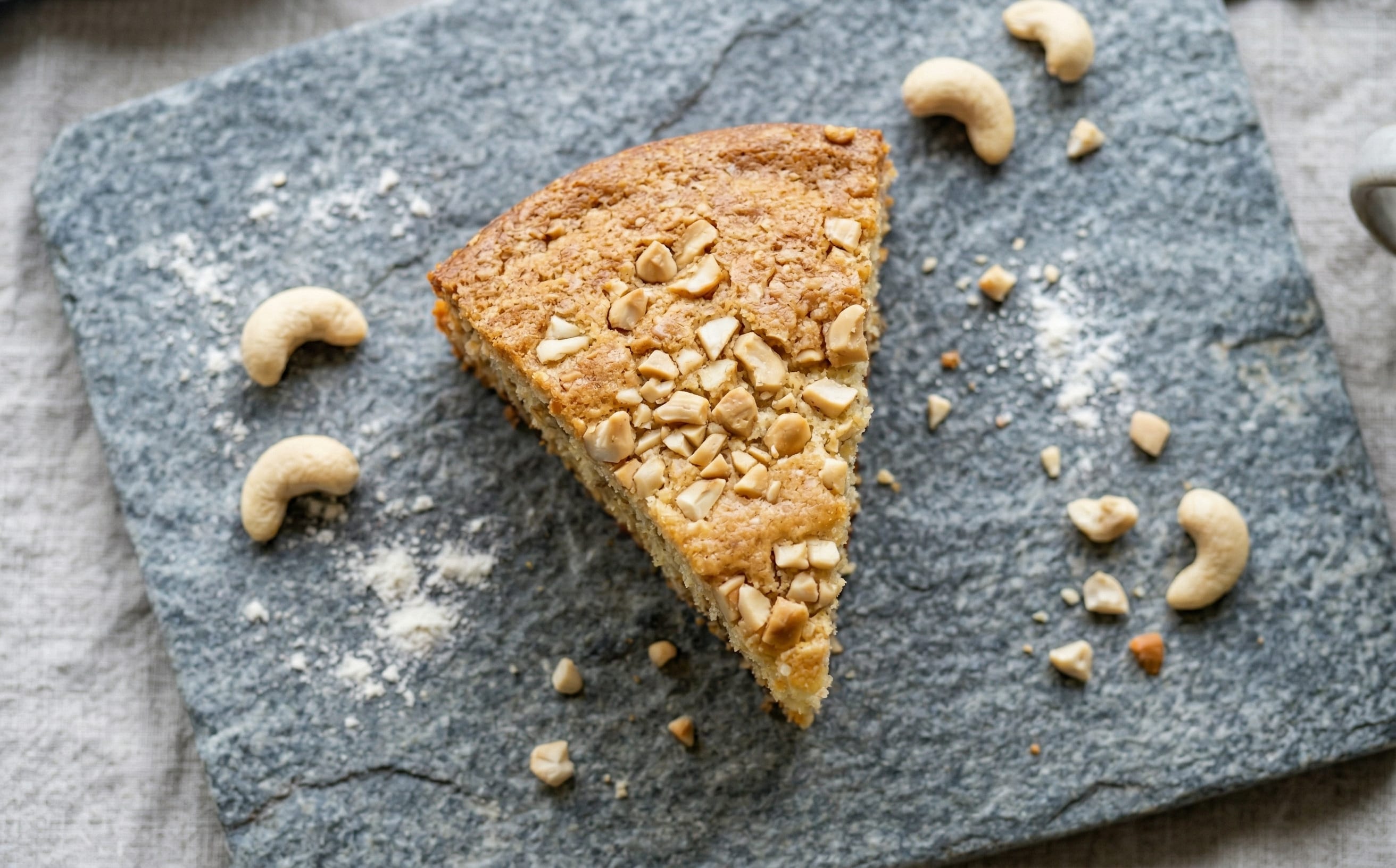 Kashupete (Aruban Cashew Cake)