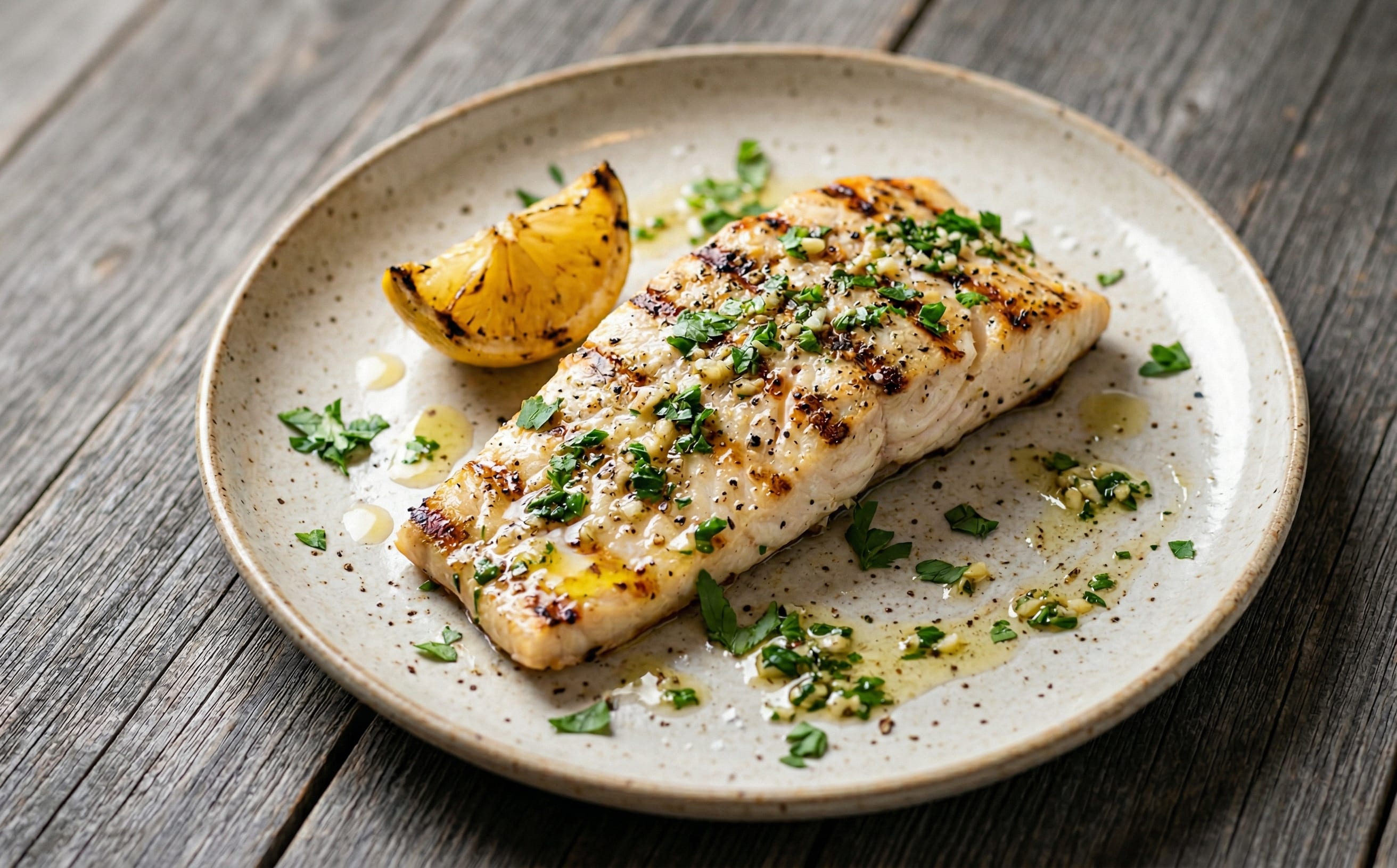 Grilled Barramundi with Lemon