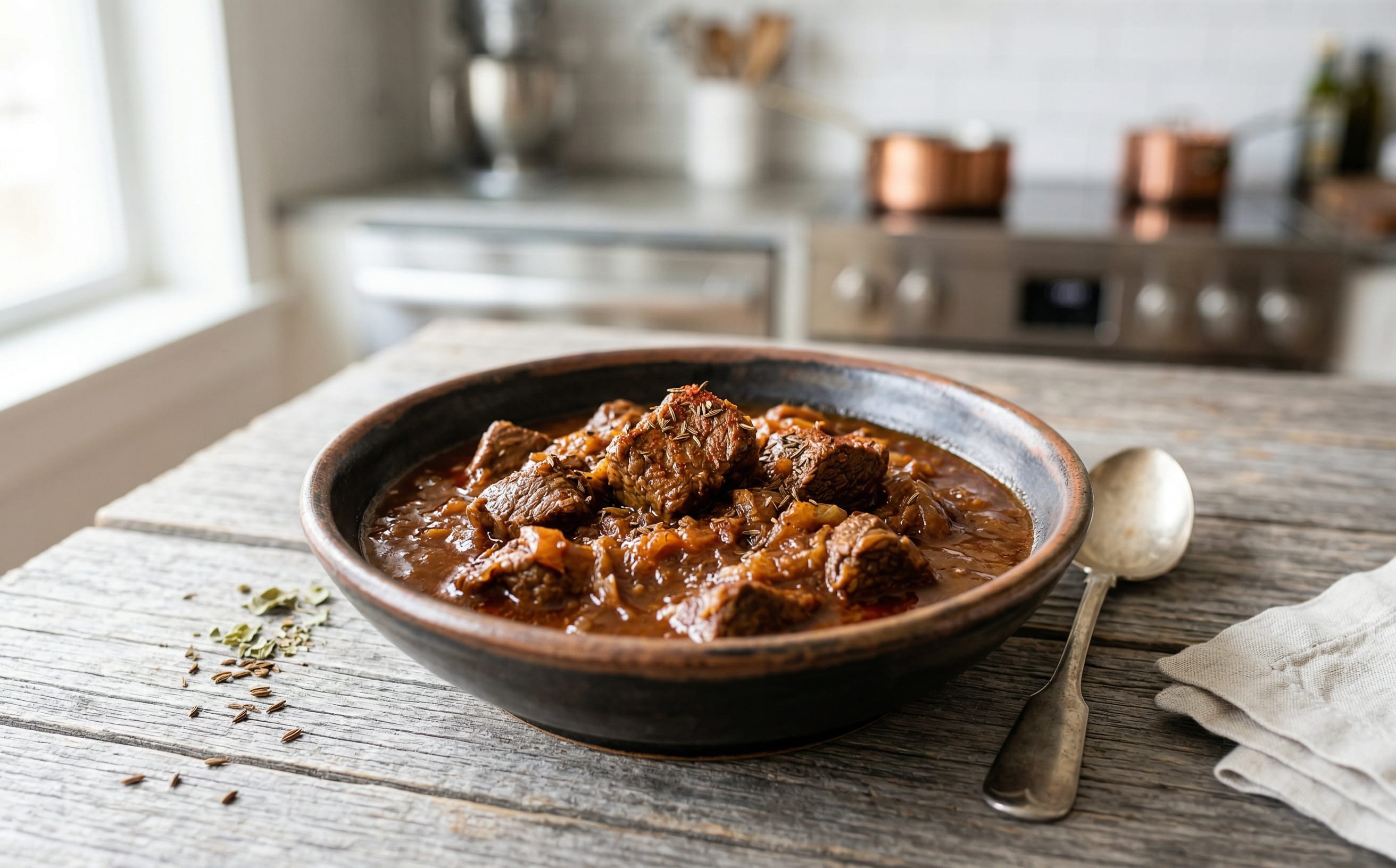 Wiener Saftgulasch (Viennese Beef Goulash)