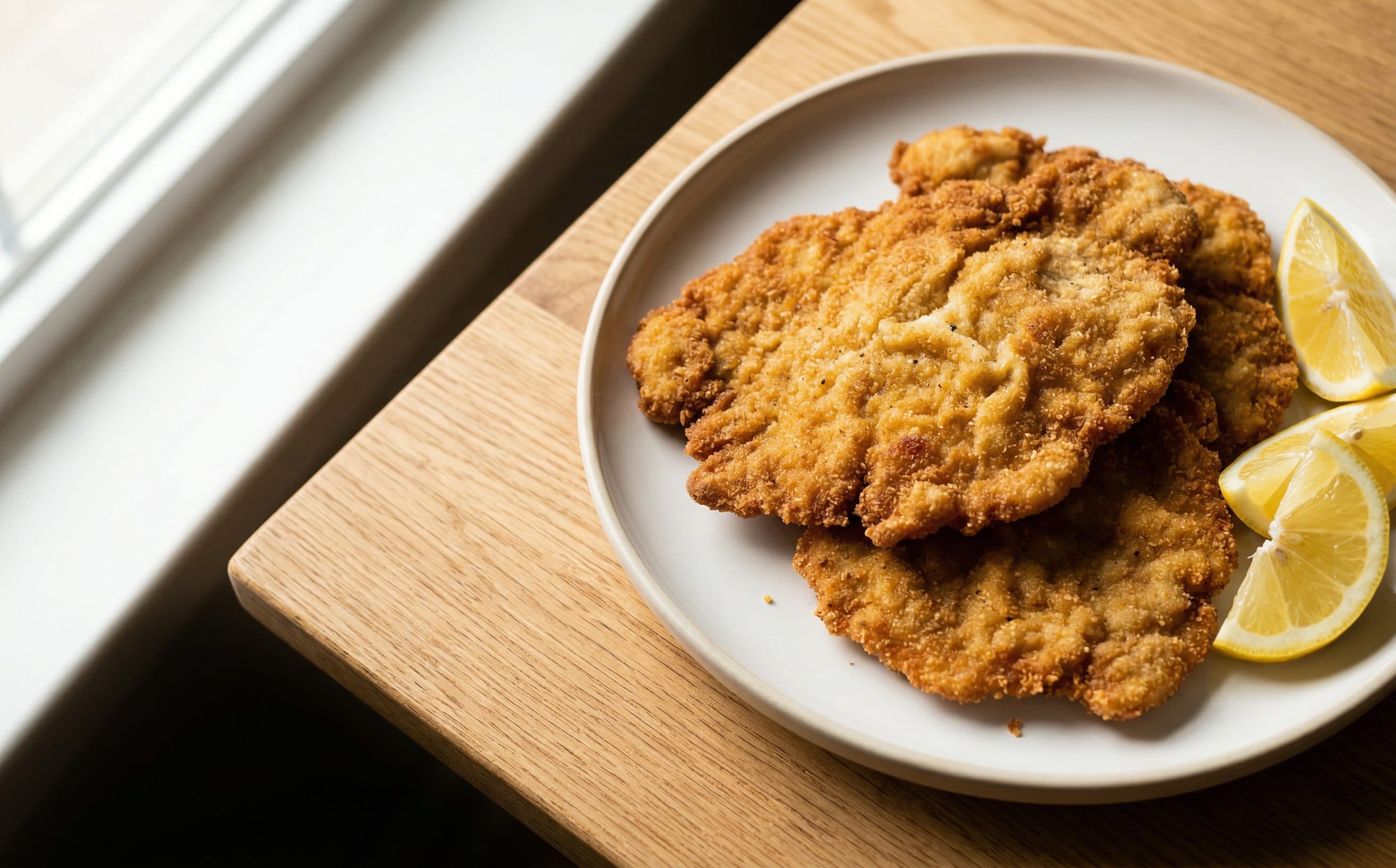 Wiener Schnitzel (Breaded Veal Cutlet)