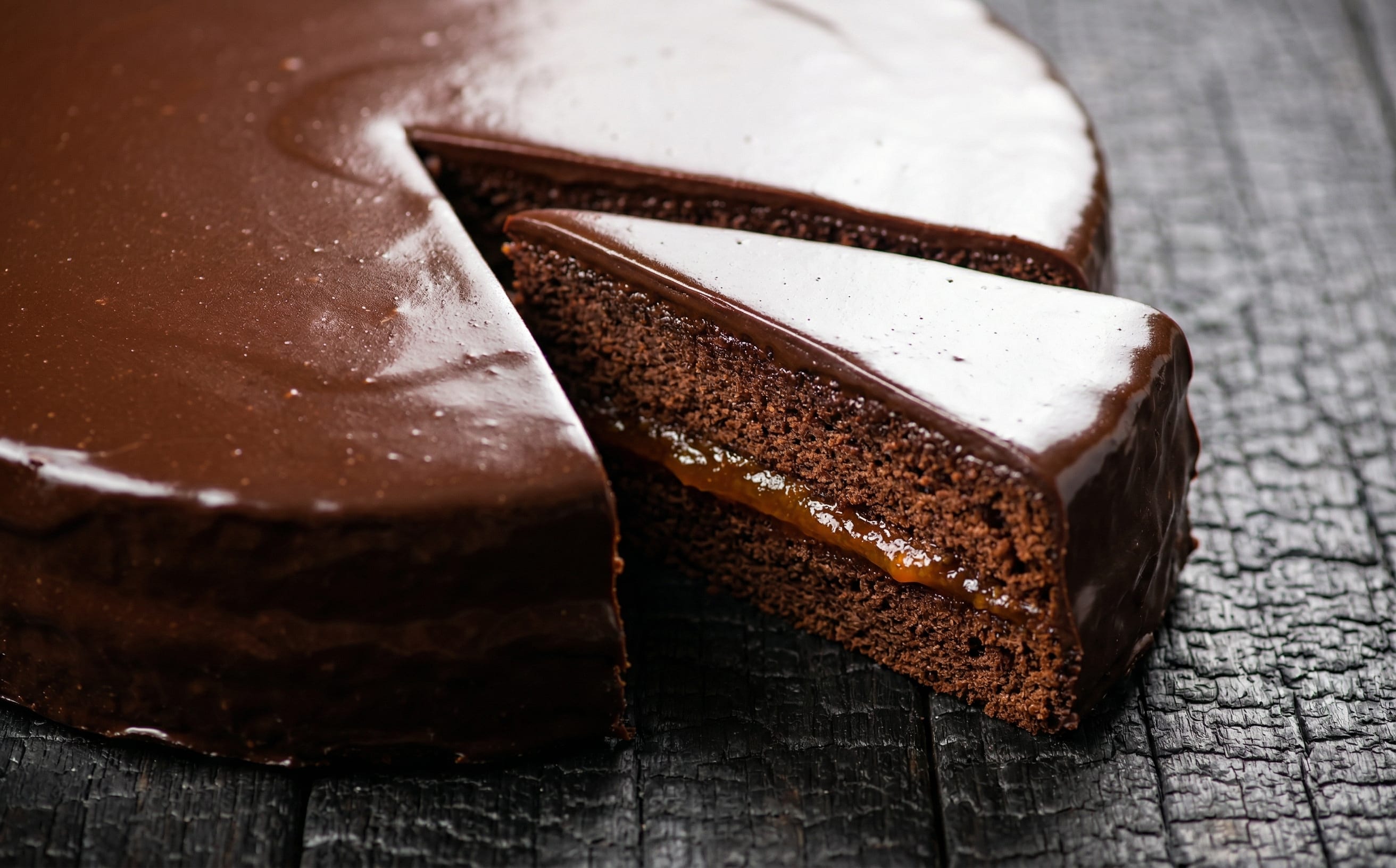 Sachertorte (Chocolate Apricot Torte)