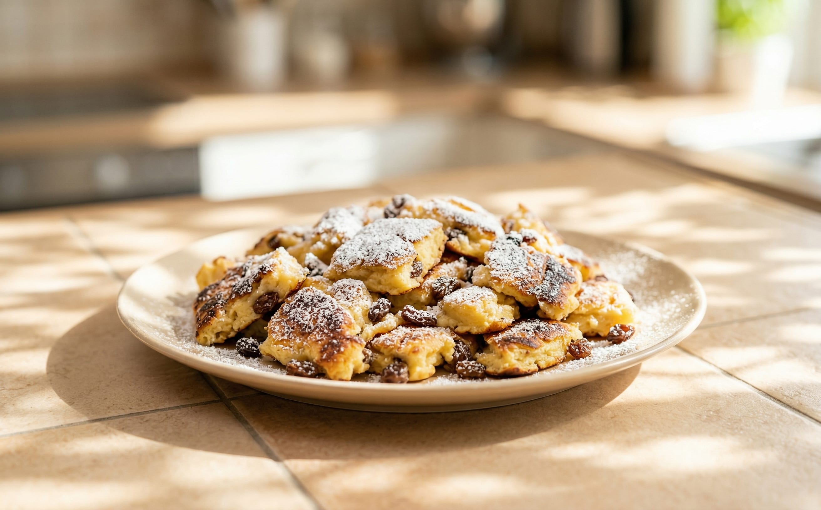 Kaiserschmarrn (Shredded Austrian Pancake)