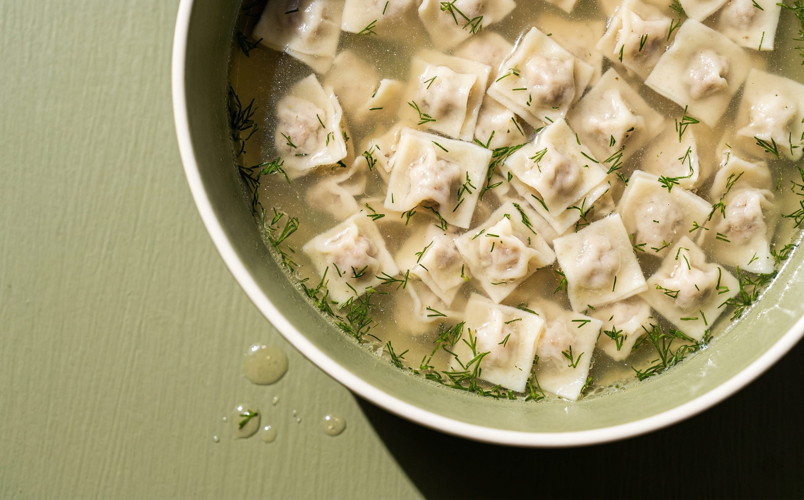 Düşbərə (Lamb Dumpling Soup)