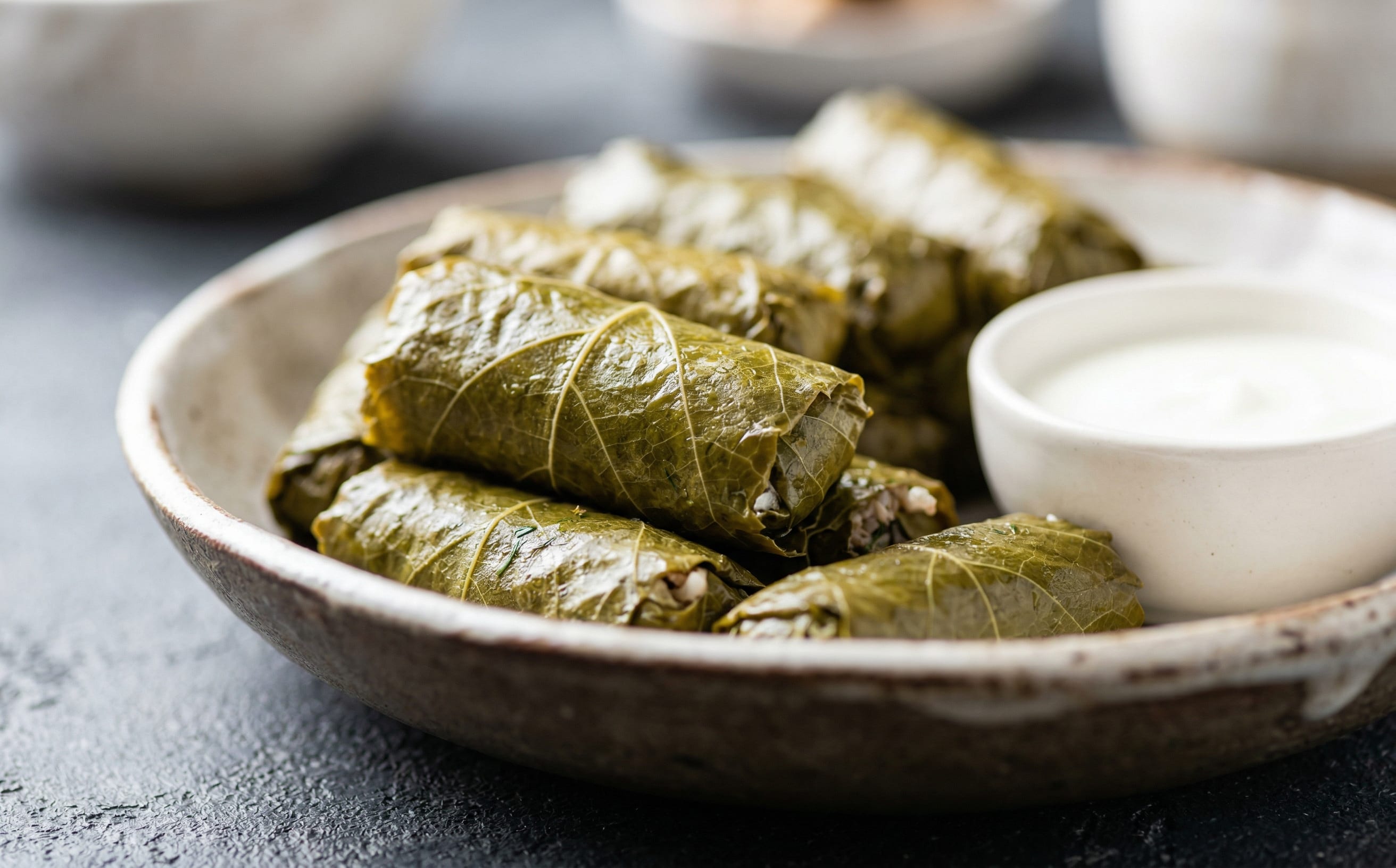Yarpaq Dolması (Stuffed Grape Leaves)