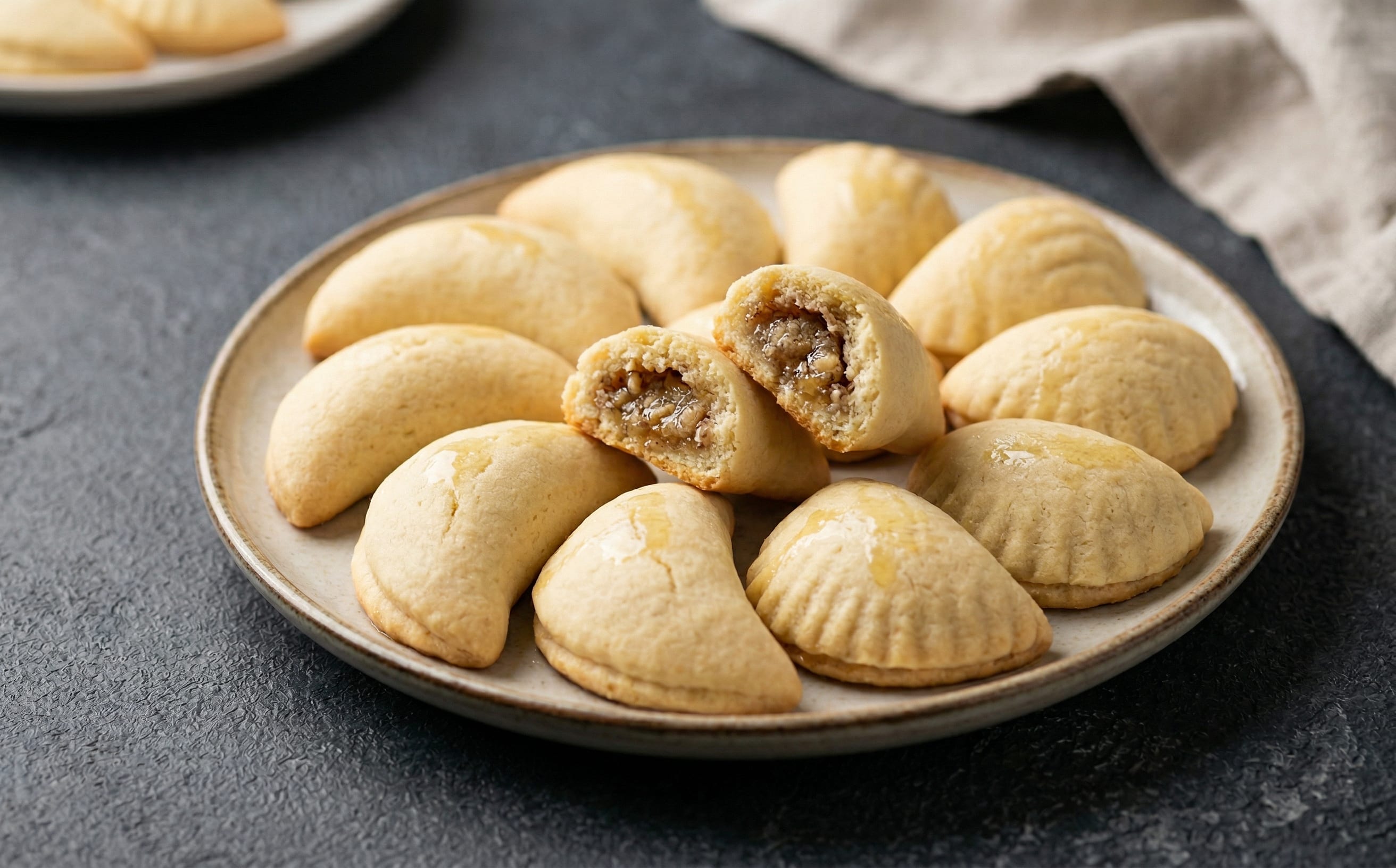 Şəkərbura (Hazelnut-Filled Pastries)