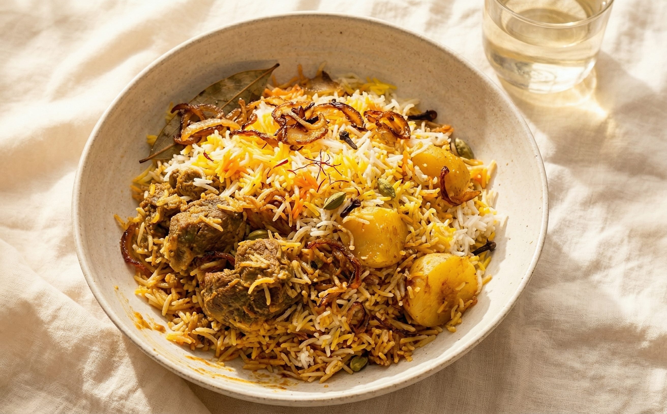 Kacchi Biryani (Slow-Cooked Lamb Biryani)