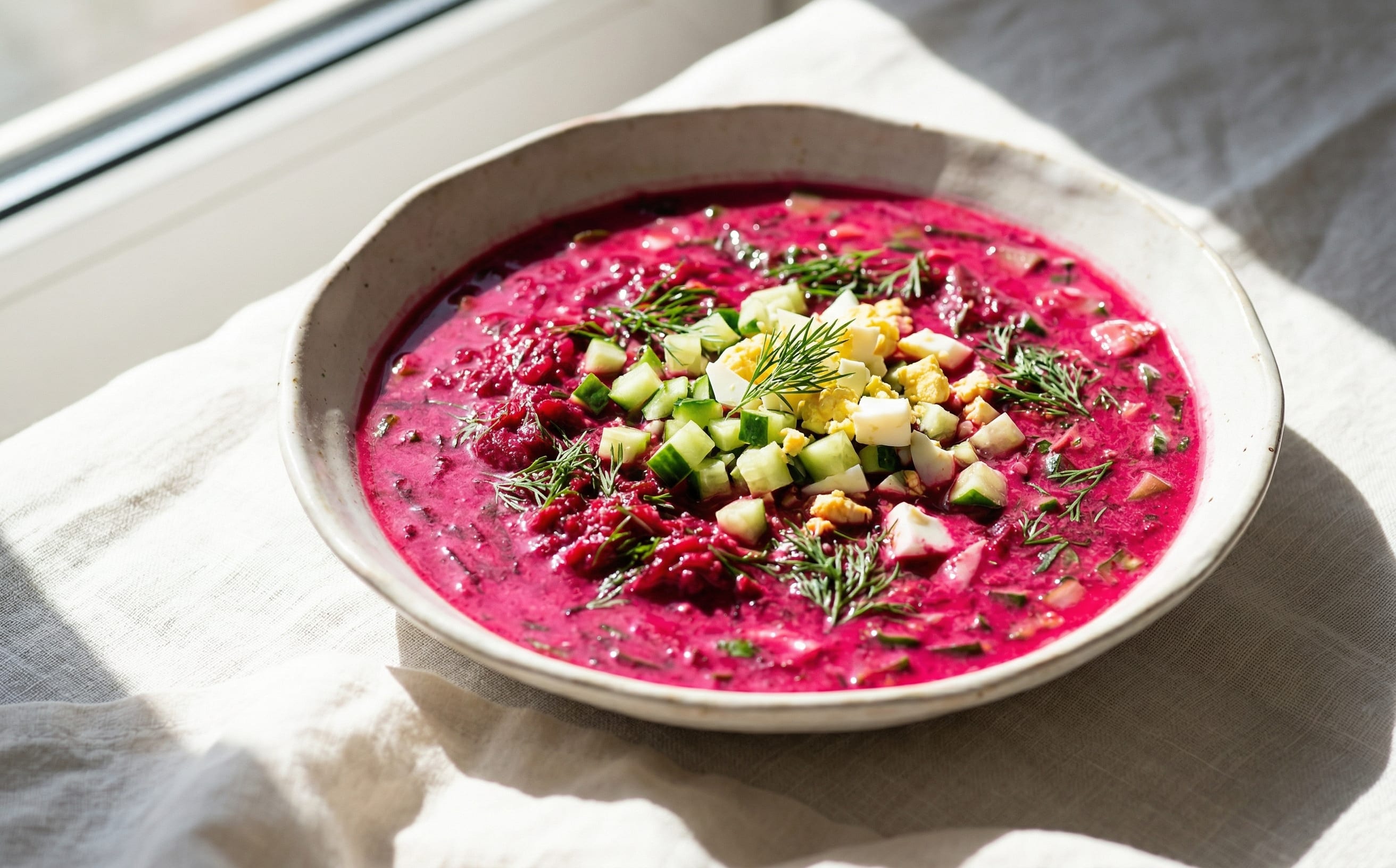 Khaladnik (Chilled Beet and Kefir Soup)