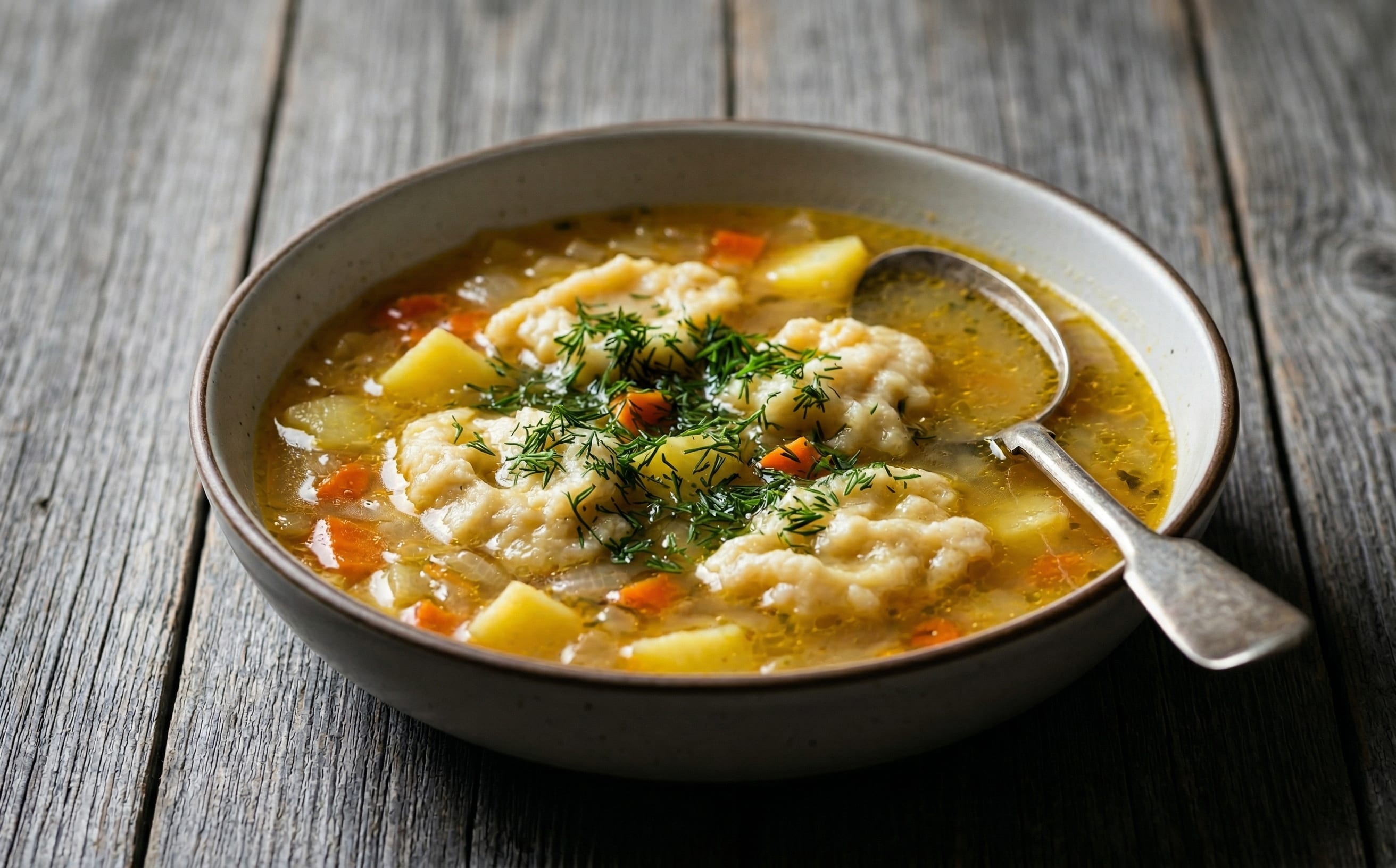 Kletski Soup (Belarusian Dumpling Soup)