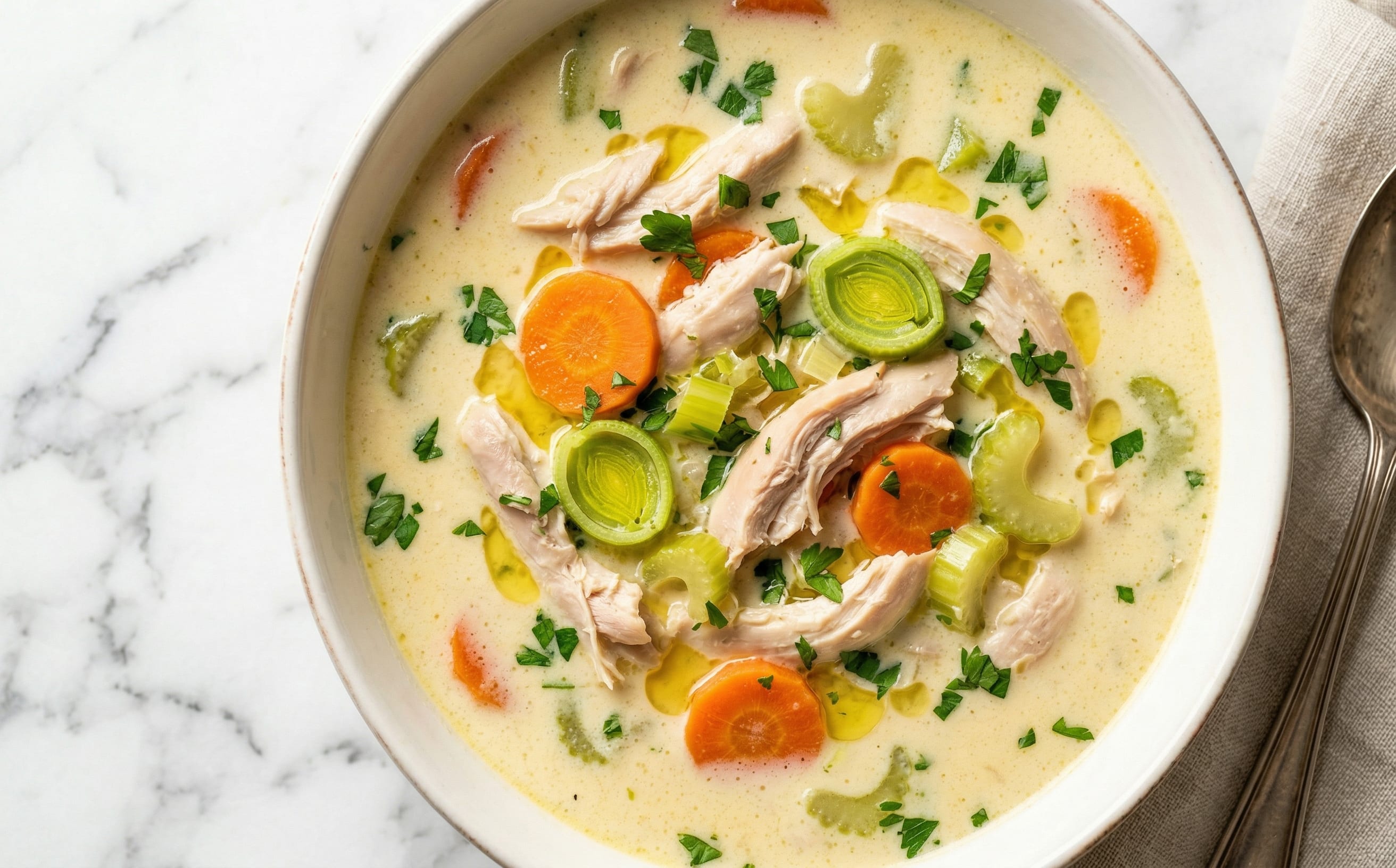 Waterzooi (Belgian Chicken and Vegetable Stew)