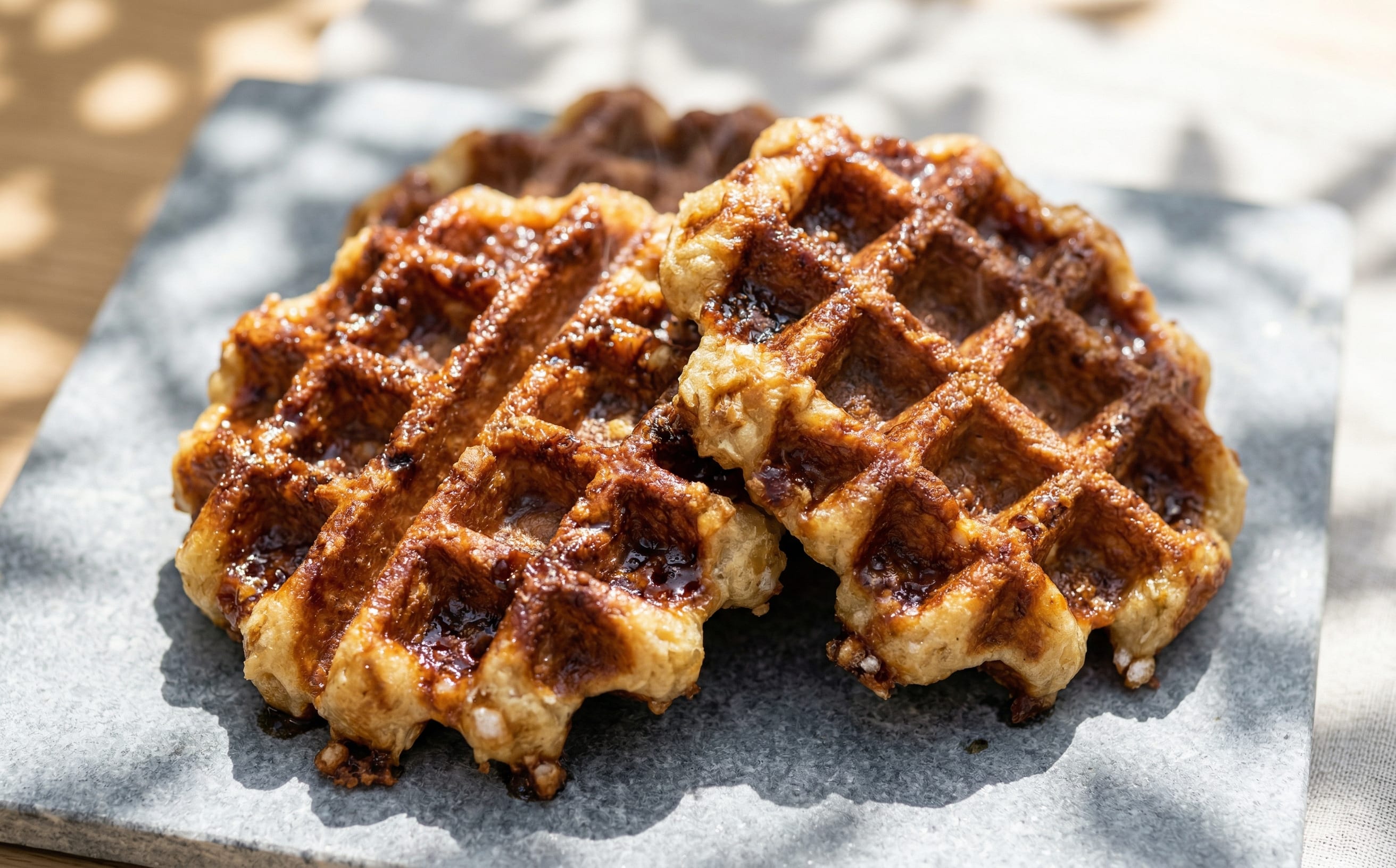 Liège Waffles (Pearl Sugar Waffles)