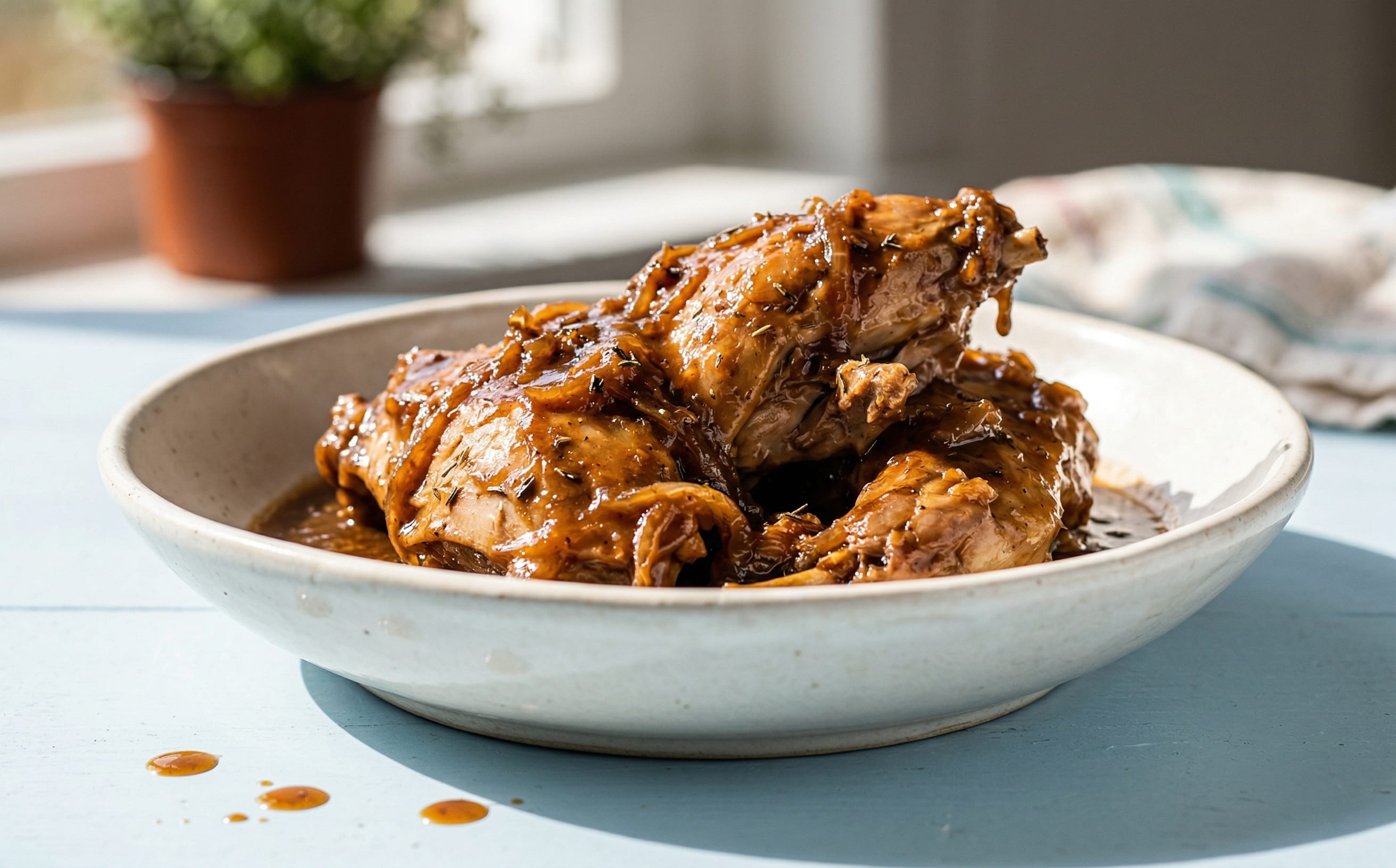 Lapin à la Bière (Rabbit in Beer Sauce)
