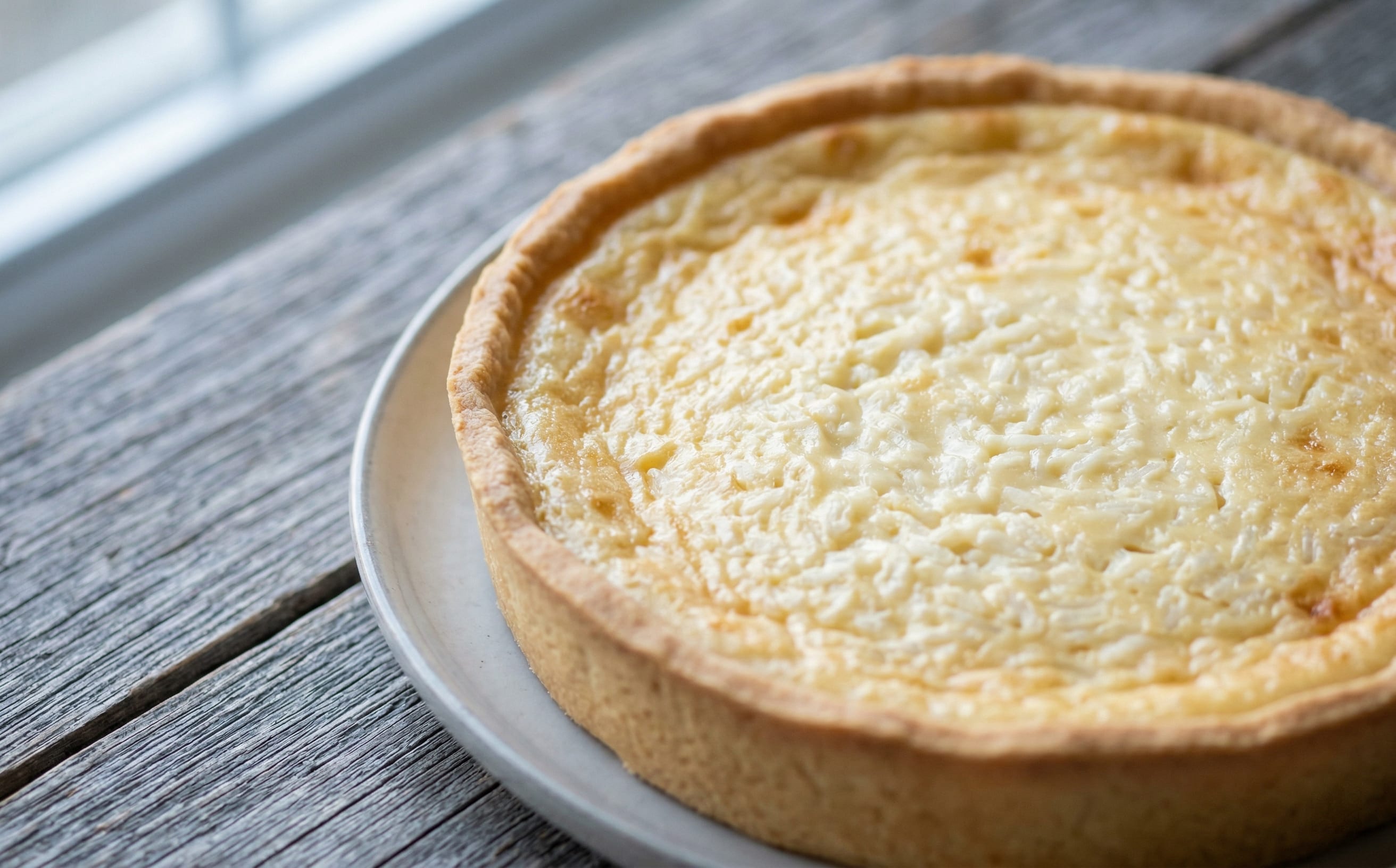 Tarte au Riz (Belgian Rice Tart)