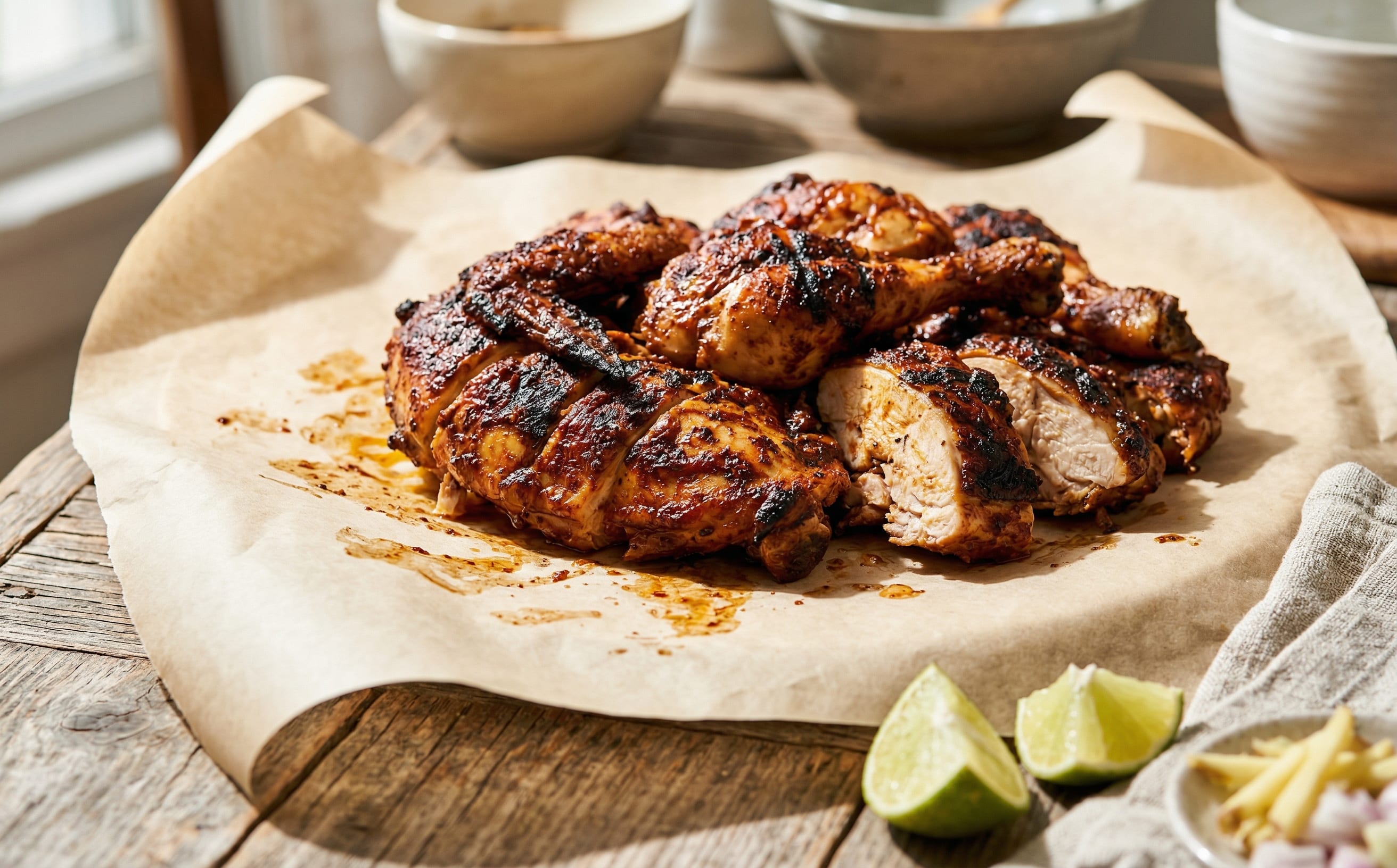Poulet Grillé Béninois (Beninese Spiced Grilled Chicken)