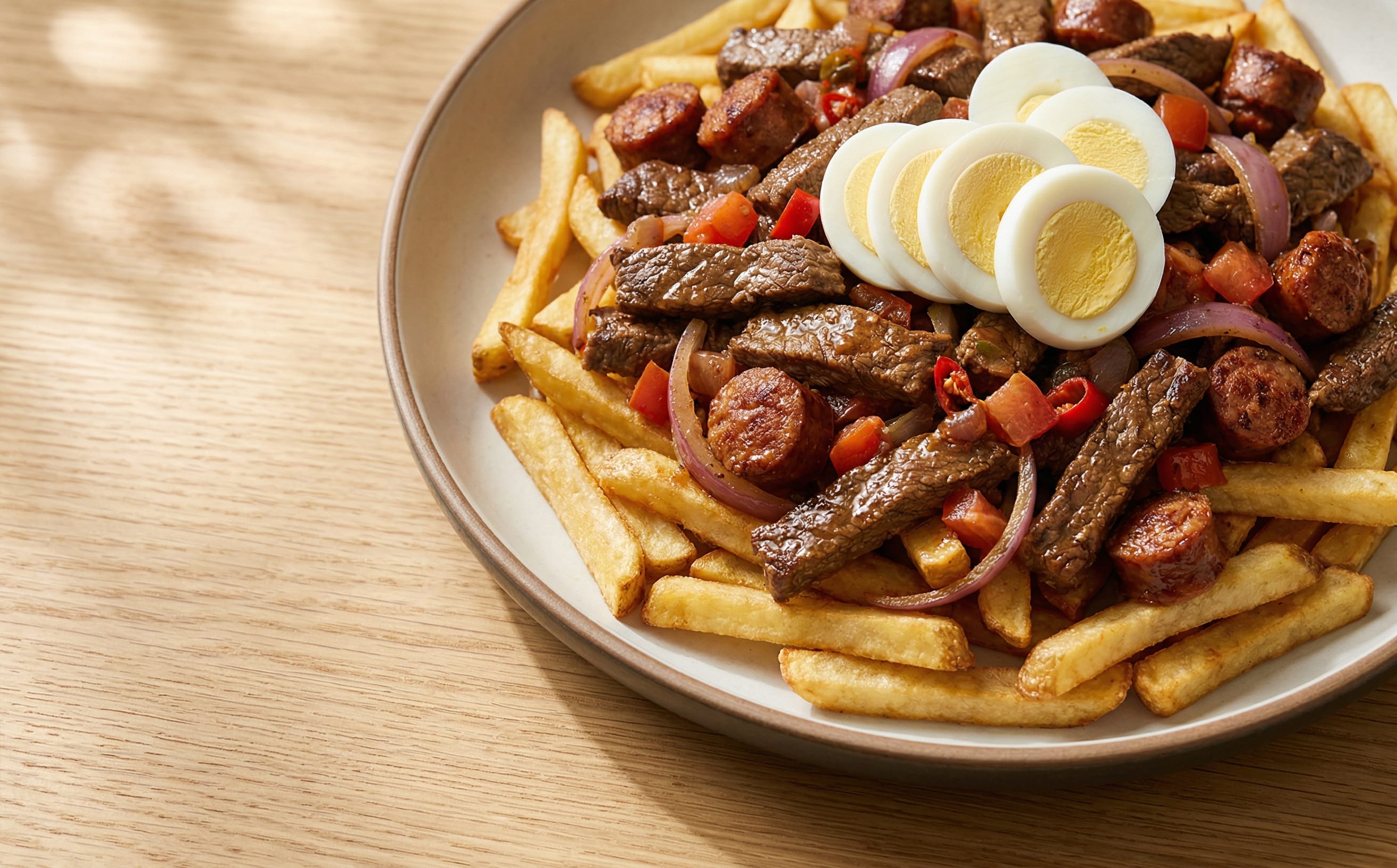 Pique Macho (Beef, Sausage, and Fries)