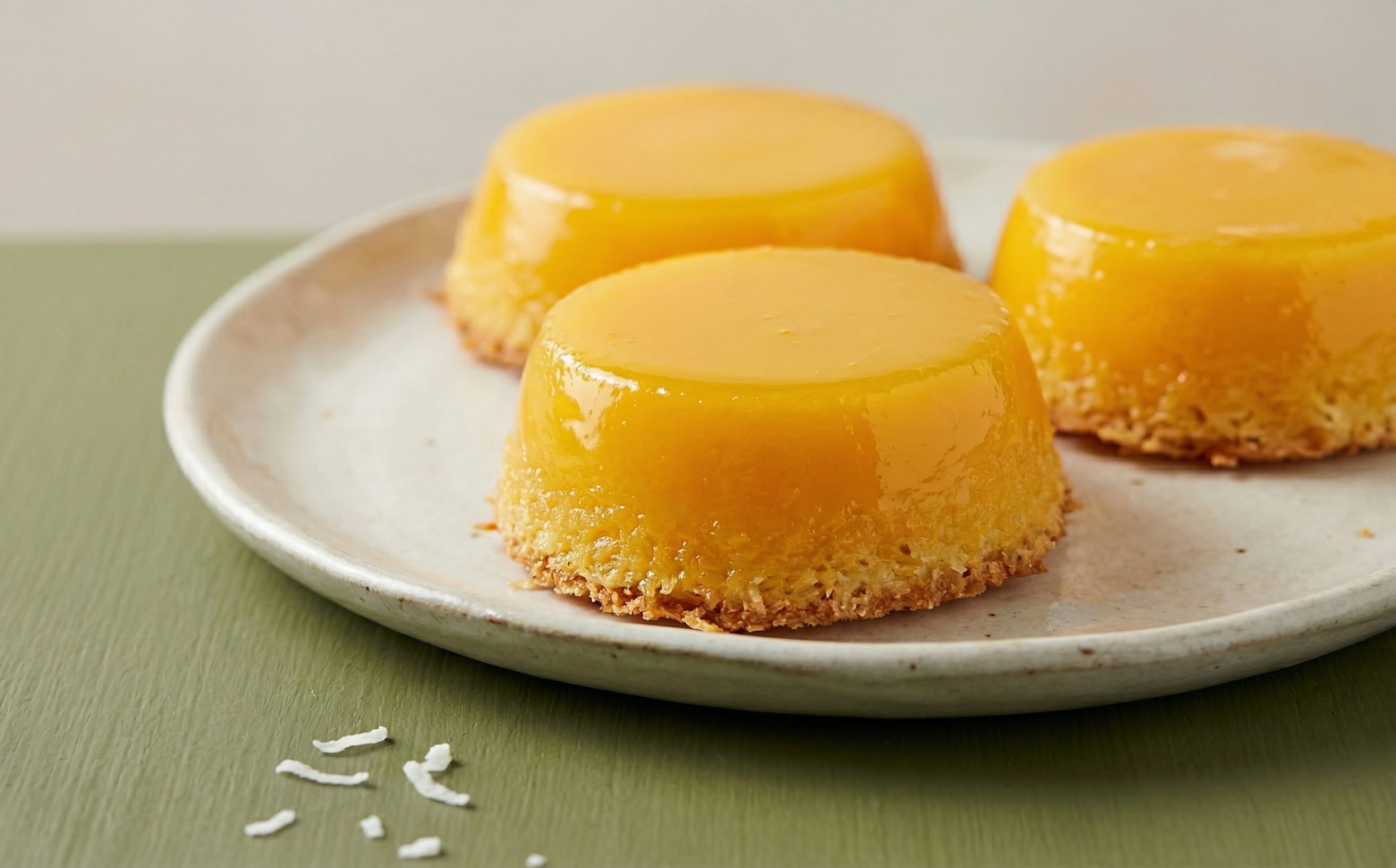 Quindim (Coconut Egg Yolk Custard)