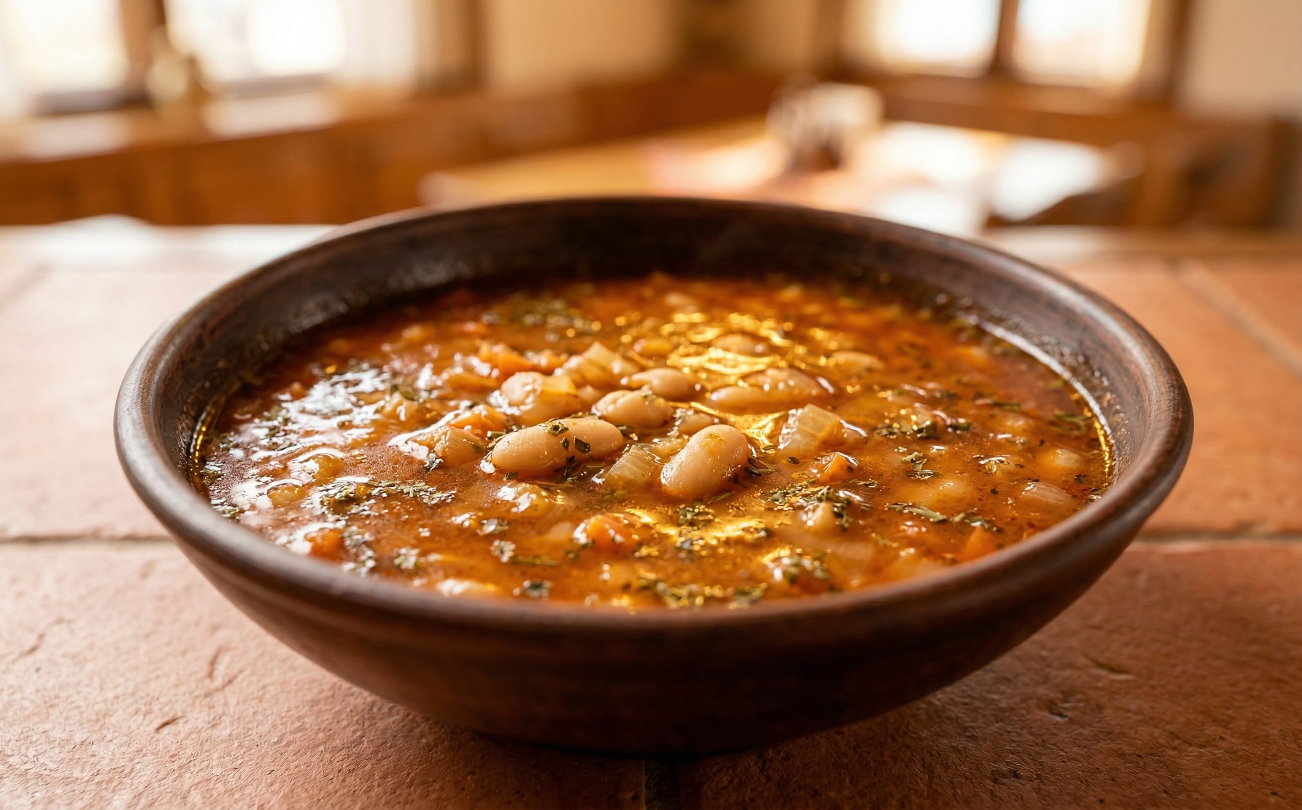 Bob Chorba (Bean Soup with Savory)