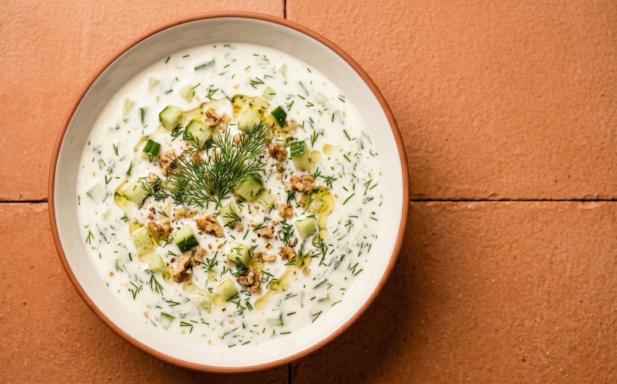 Tarator (Cold Yogurt and Cucumber Soup)