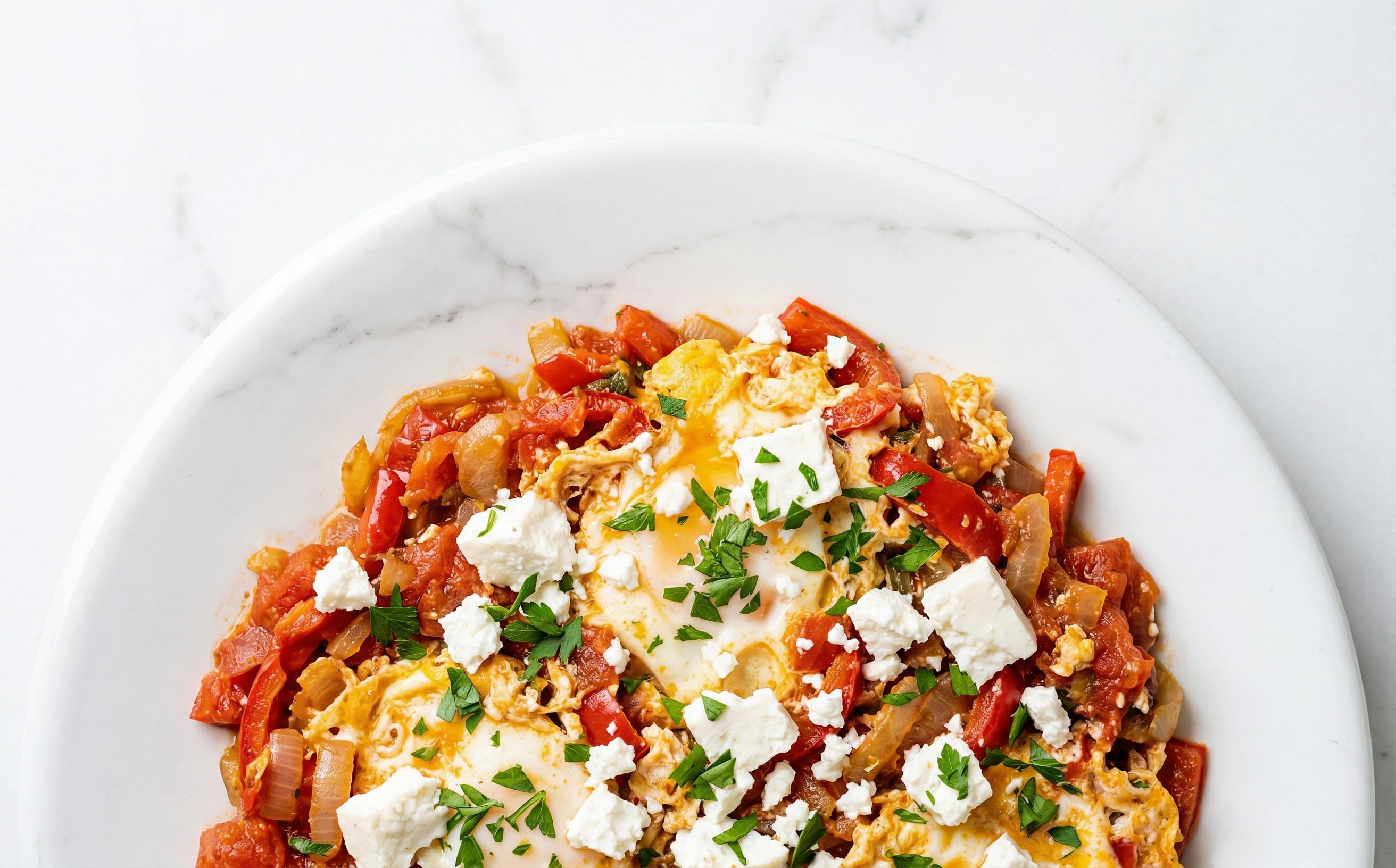 Mish-Mash (Pepper, Egg, and Cheese Skillet)