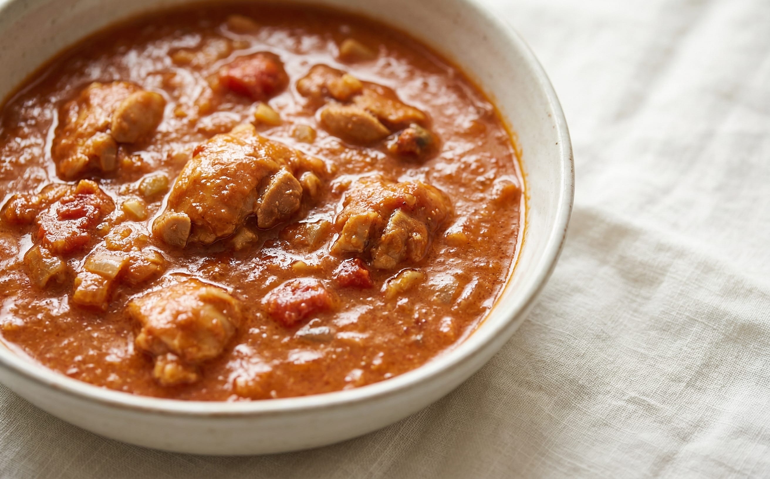 Poulet à la Sauce d'Arachide (Chicken Groundnut Stew)