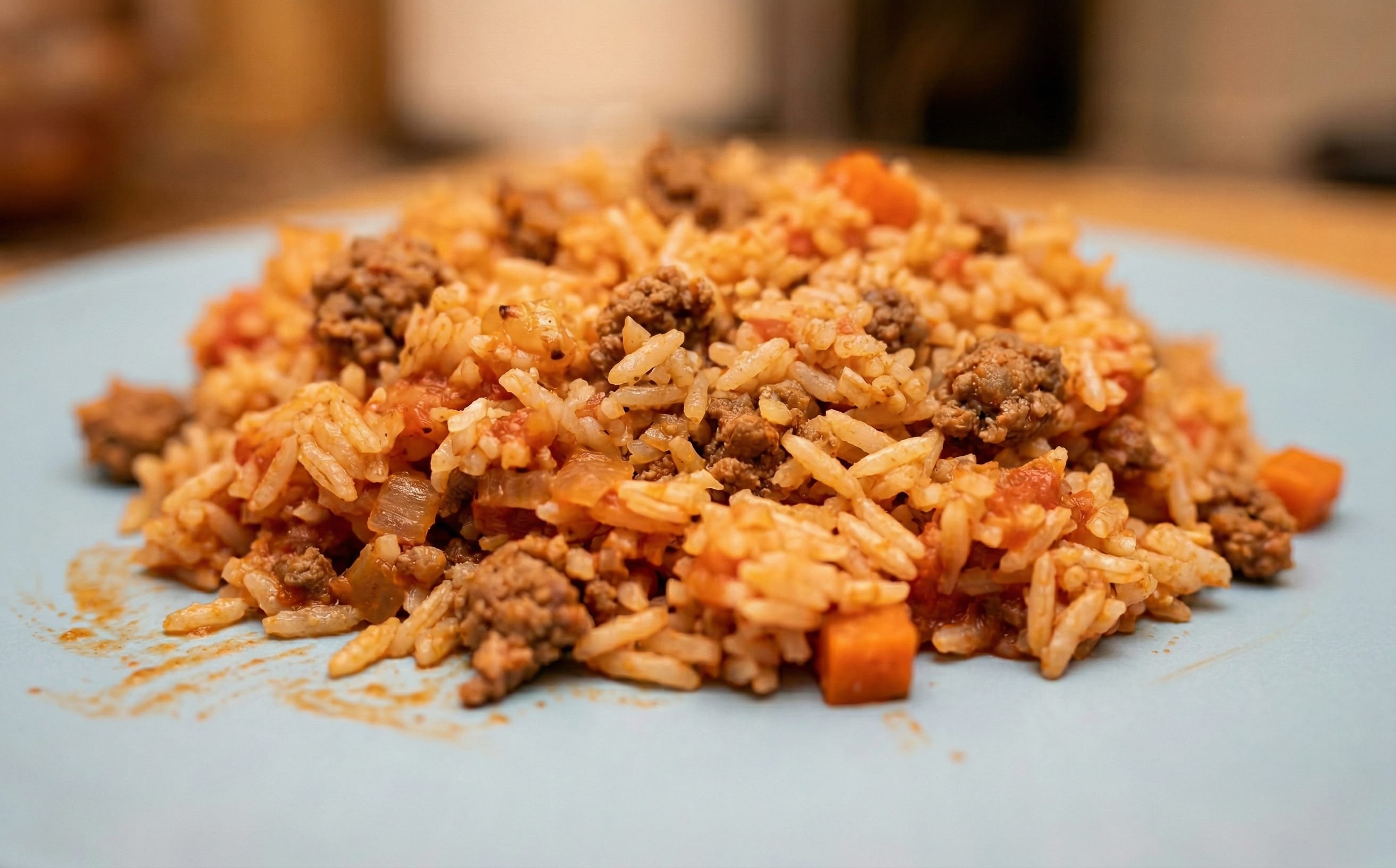 Riz Gras au Bœuf (Tomato Rice with Beef)