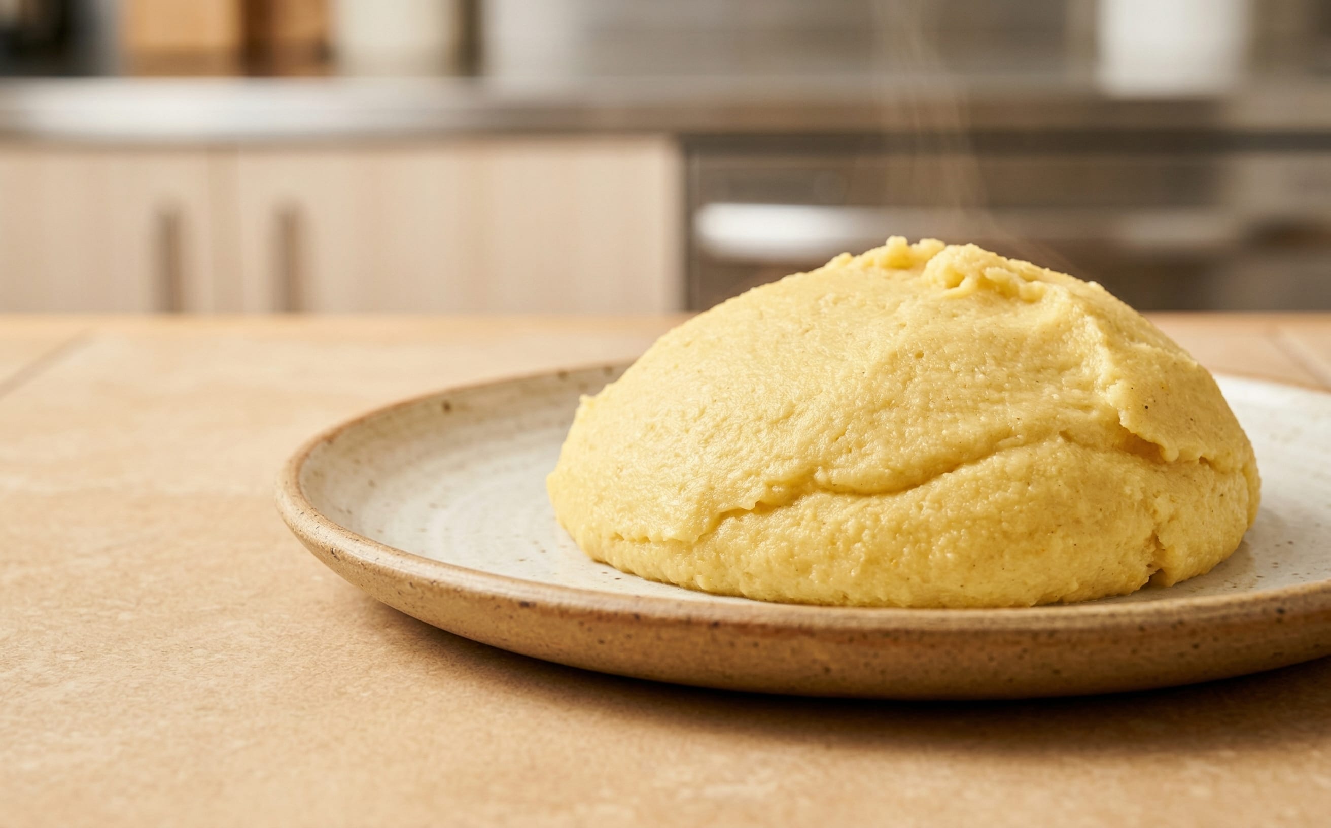 Ubugali (Stiff Cornmeal Porridge)