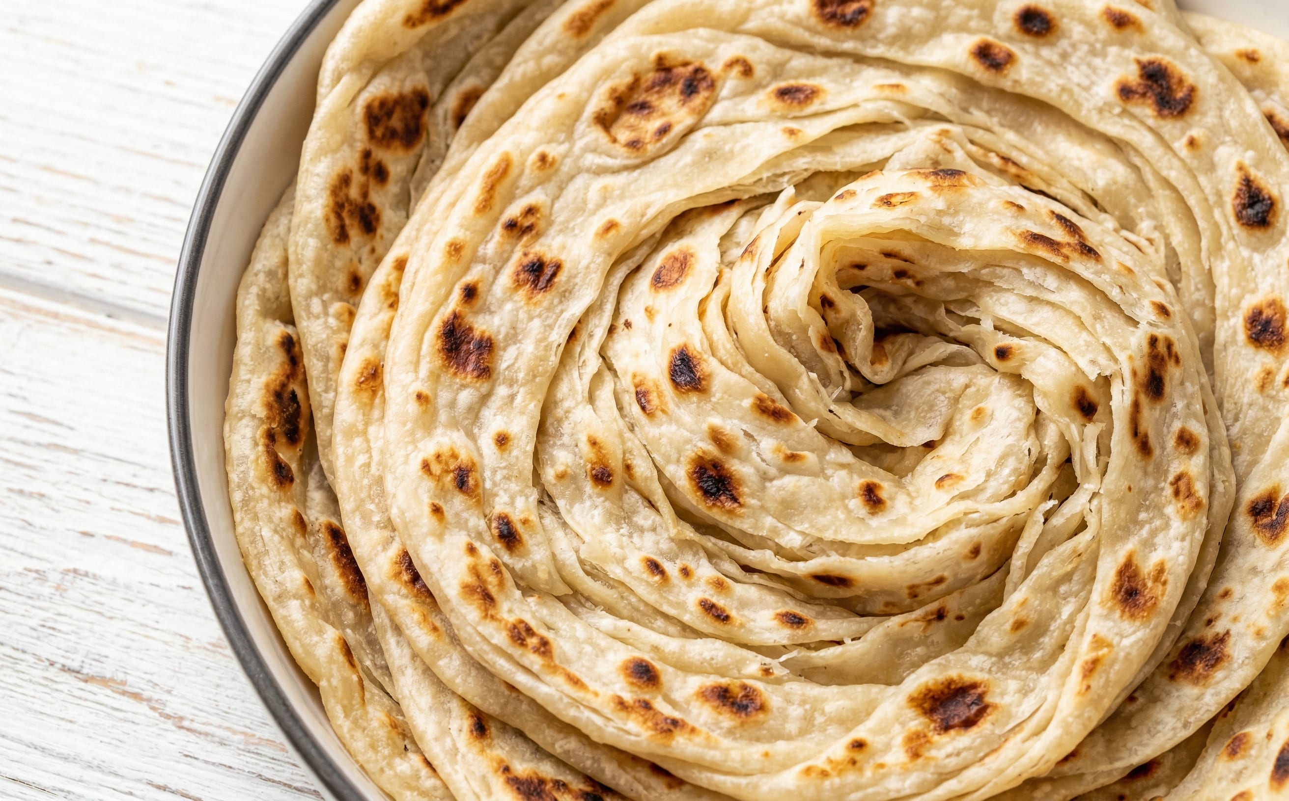 Chapati (Layered Pan-Fried Flatbread)