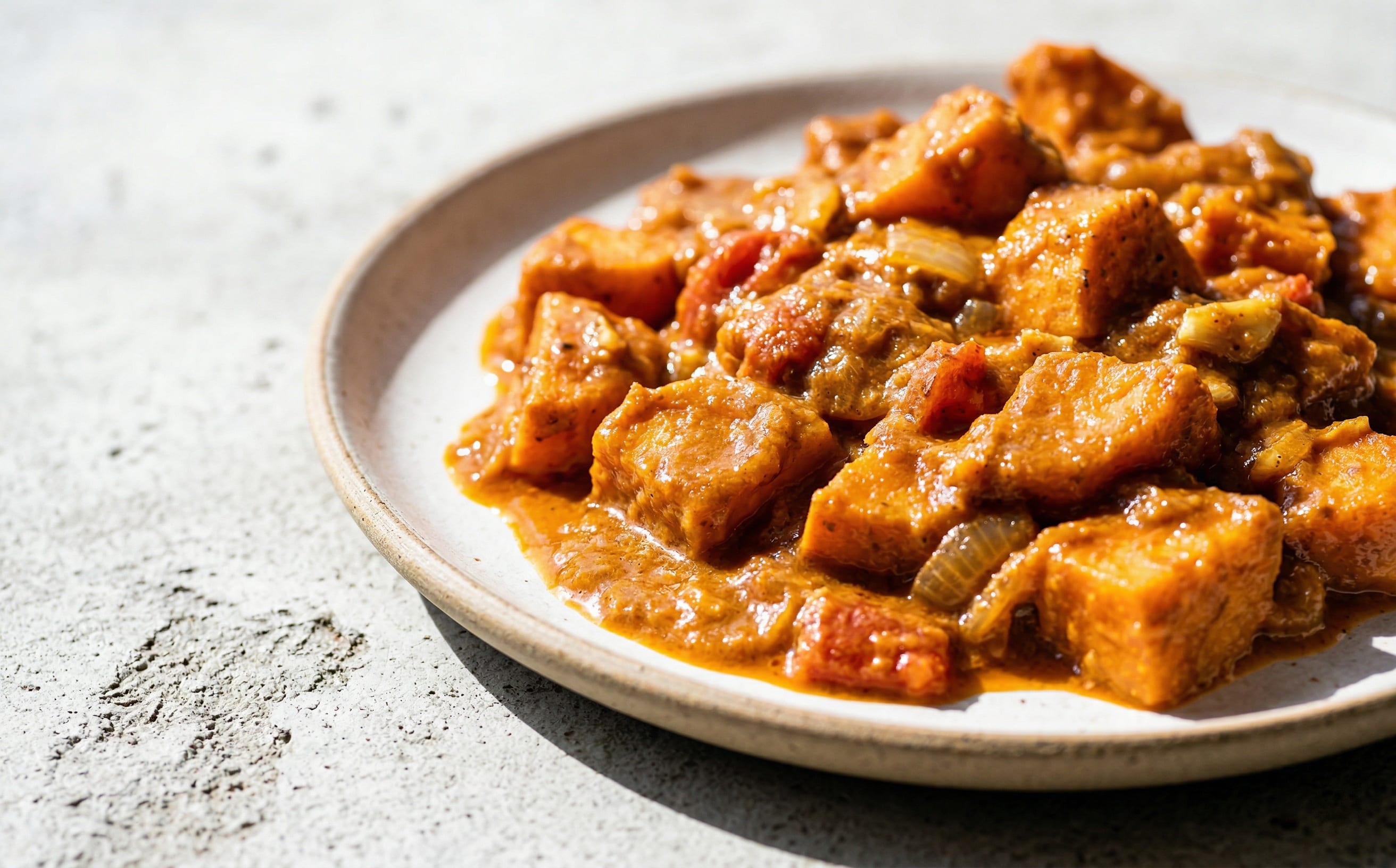 Sweet Potatoes in Peanut Sauce