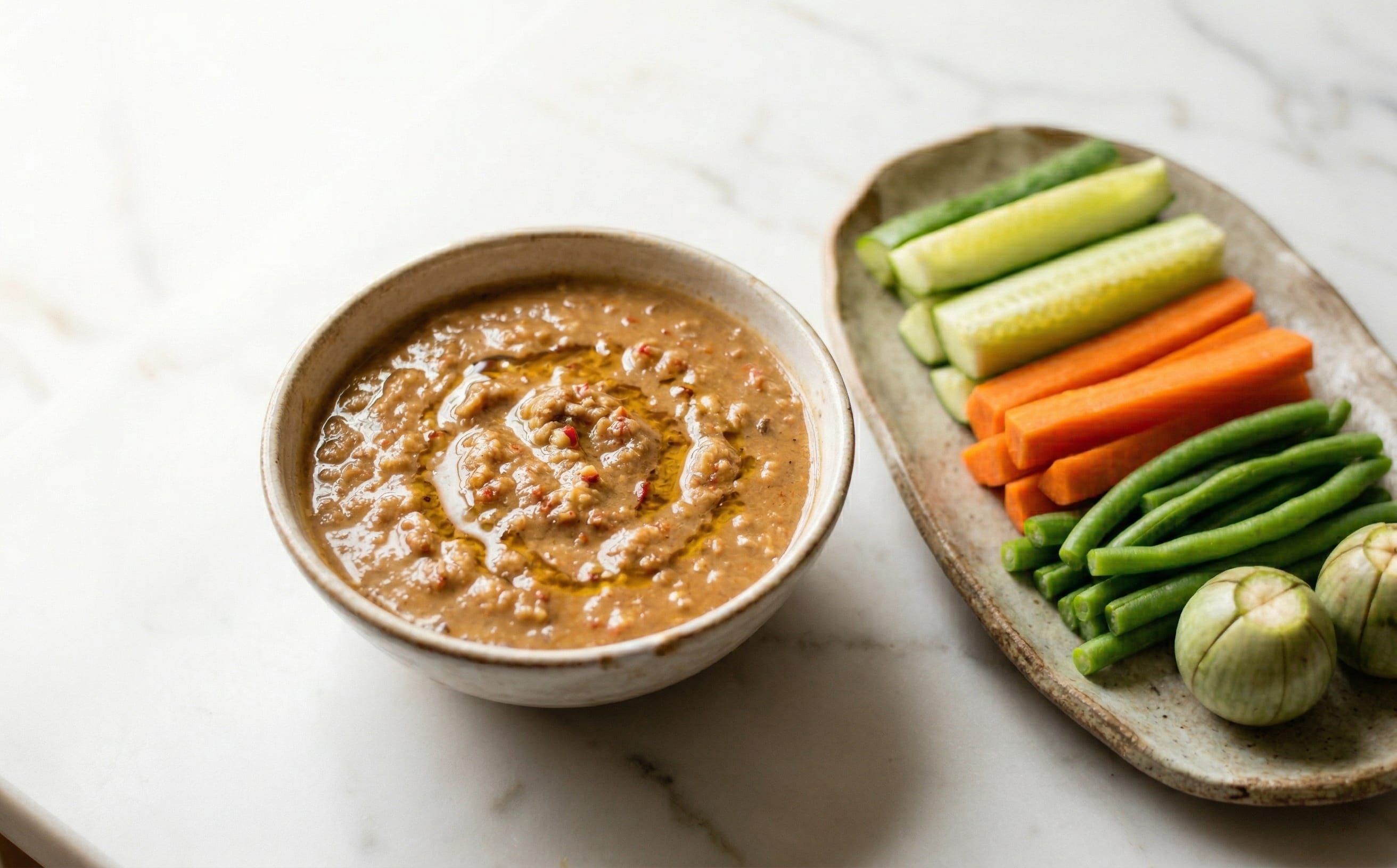 Prahok Ktis (Fermented Fish and Coconut Dip)