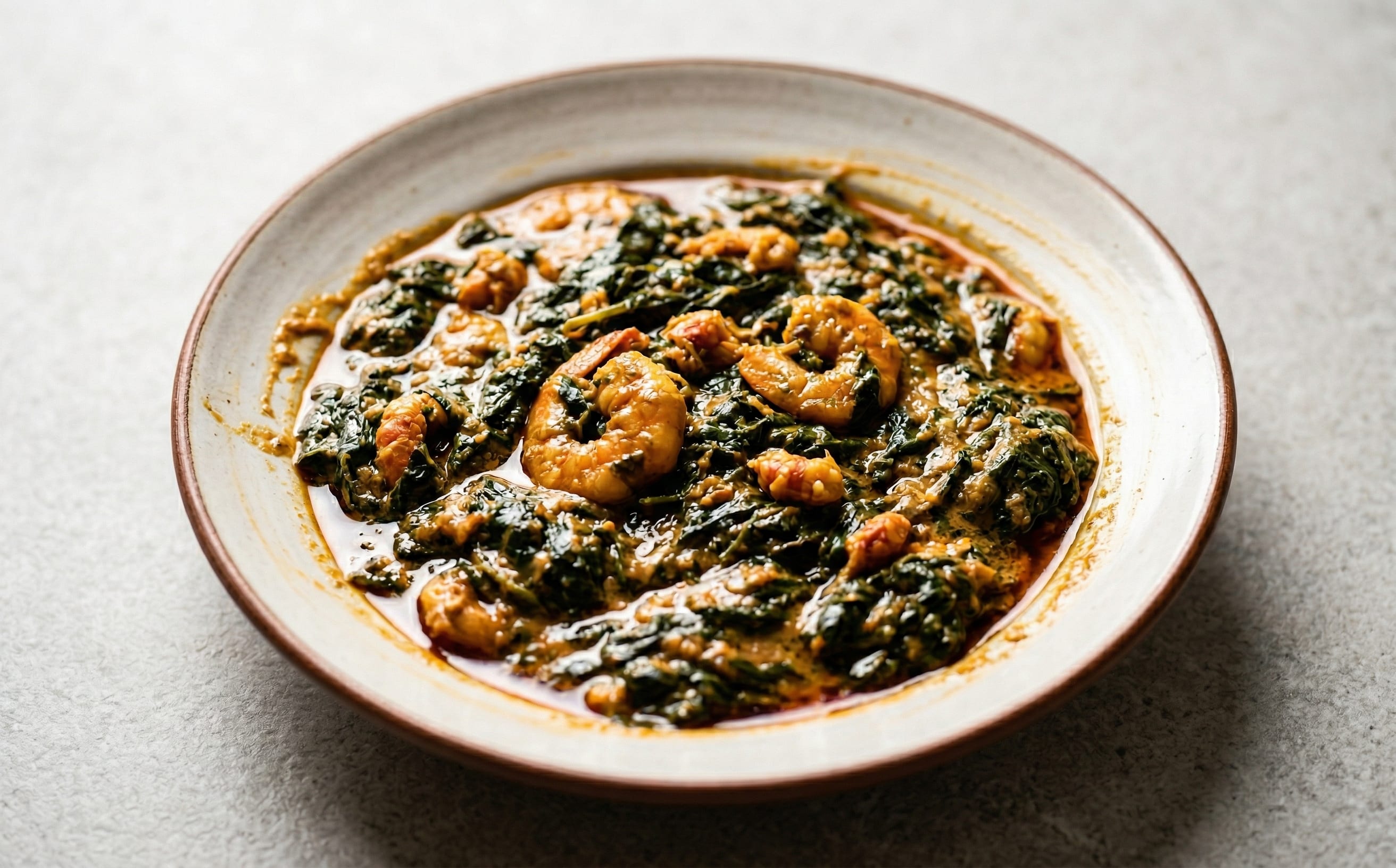 Ndolé (Bitterleaf and Peanut Stew)