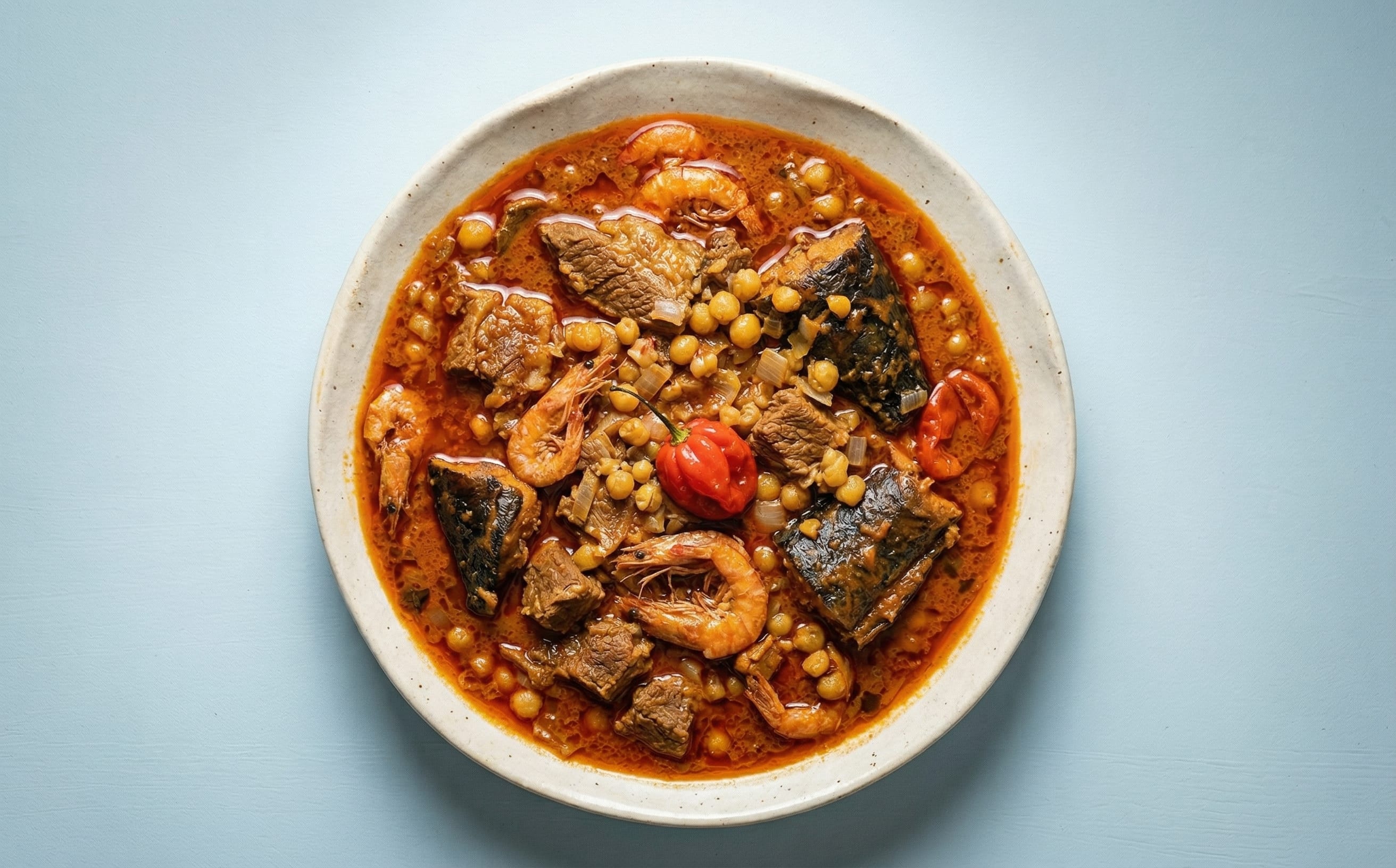 Mbanga Soup (Cameroonian Palm Nut Soup)