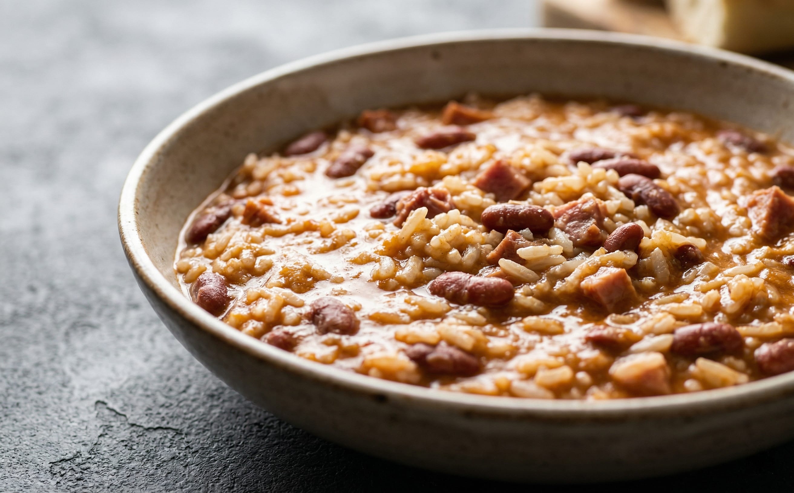 Jagacida (Rice and Beans with Ham)