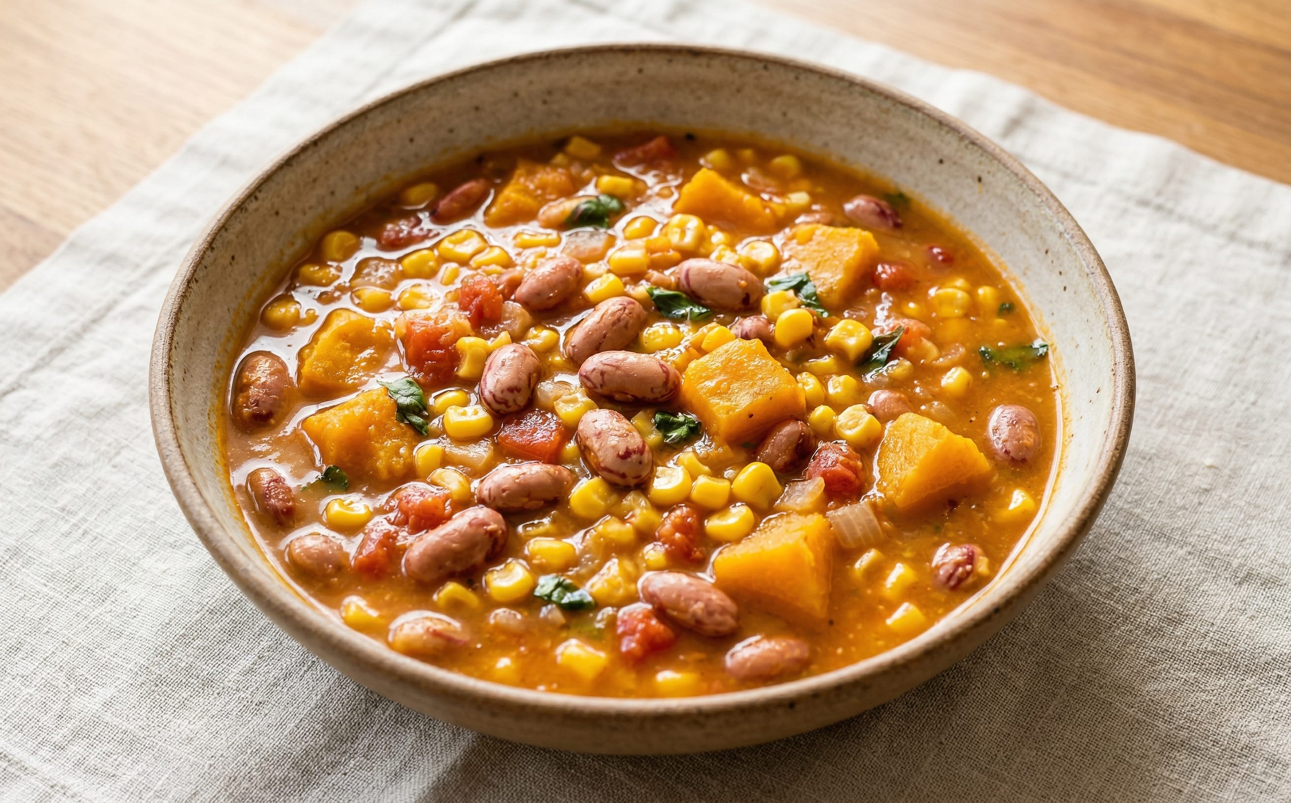 Porotos Granados (Summer Bean, Corn, and Squash Stew)