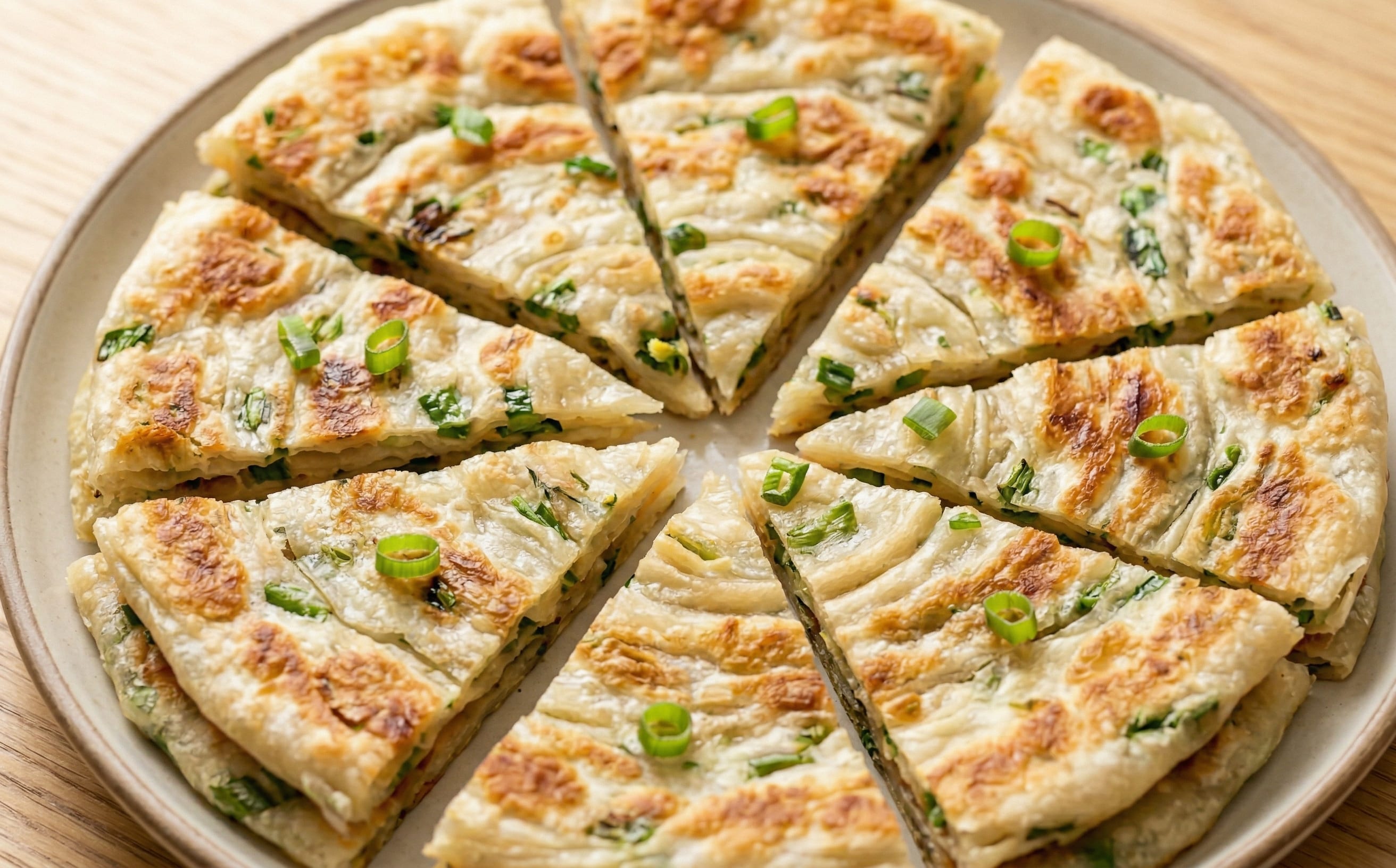 Cong You Bing (Scallion Pancakes)