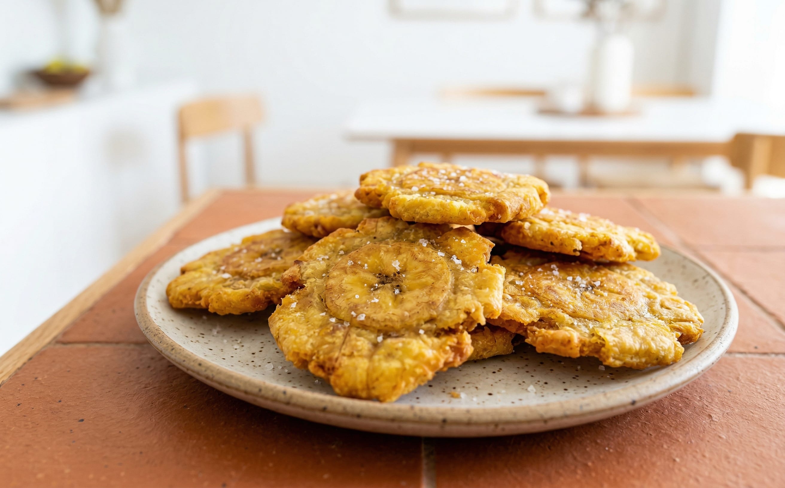 Patacones (Twice-Fried Green Plantains)