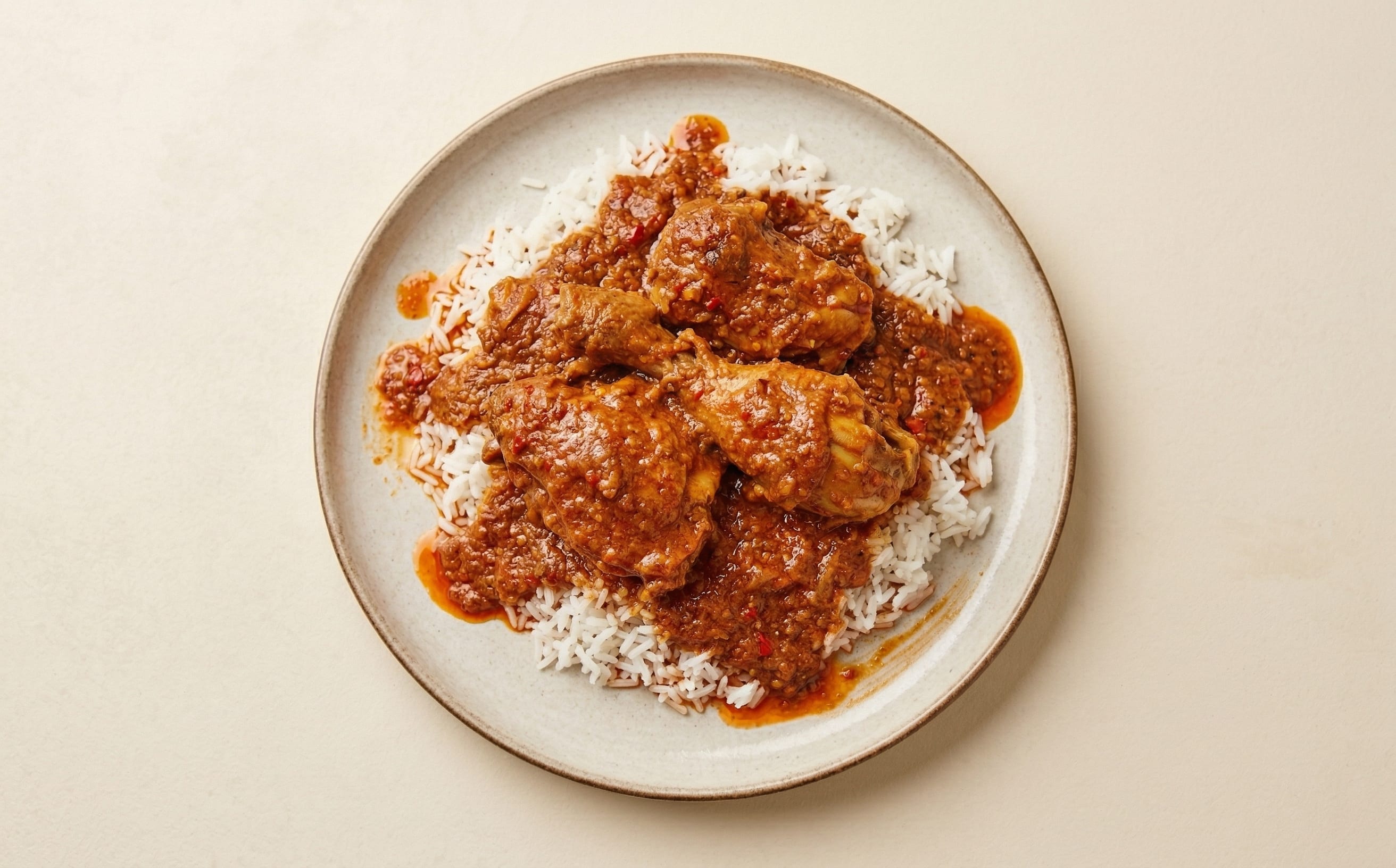 Poulet à la Moambé (Chicken in Palm Nut Sauce)