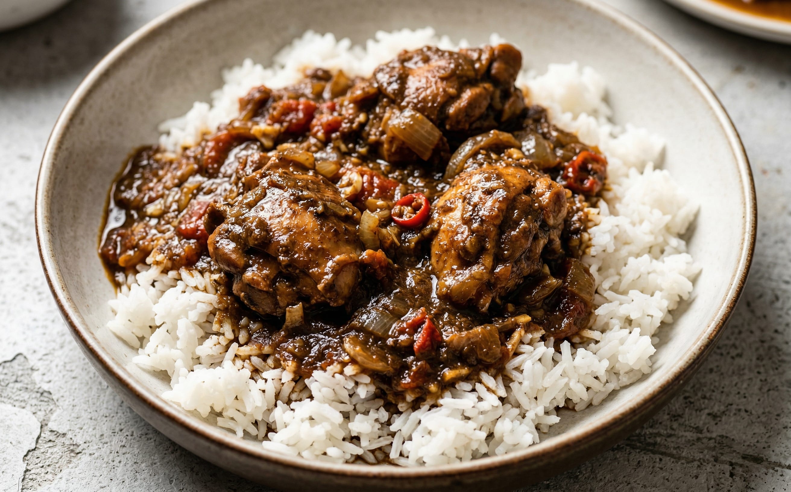 Poulet à l'Odika (Chicken Stew with Odika)