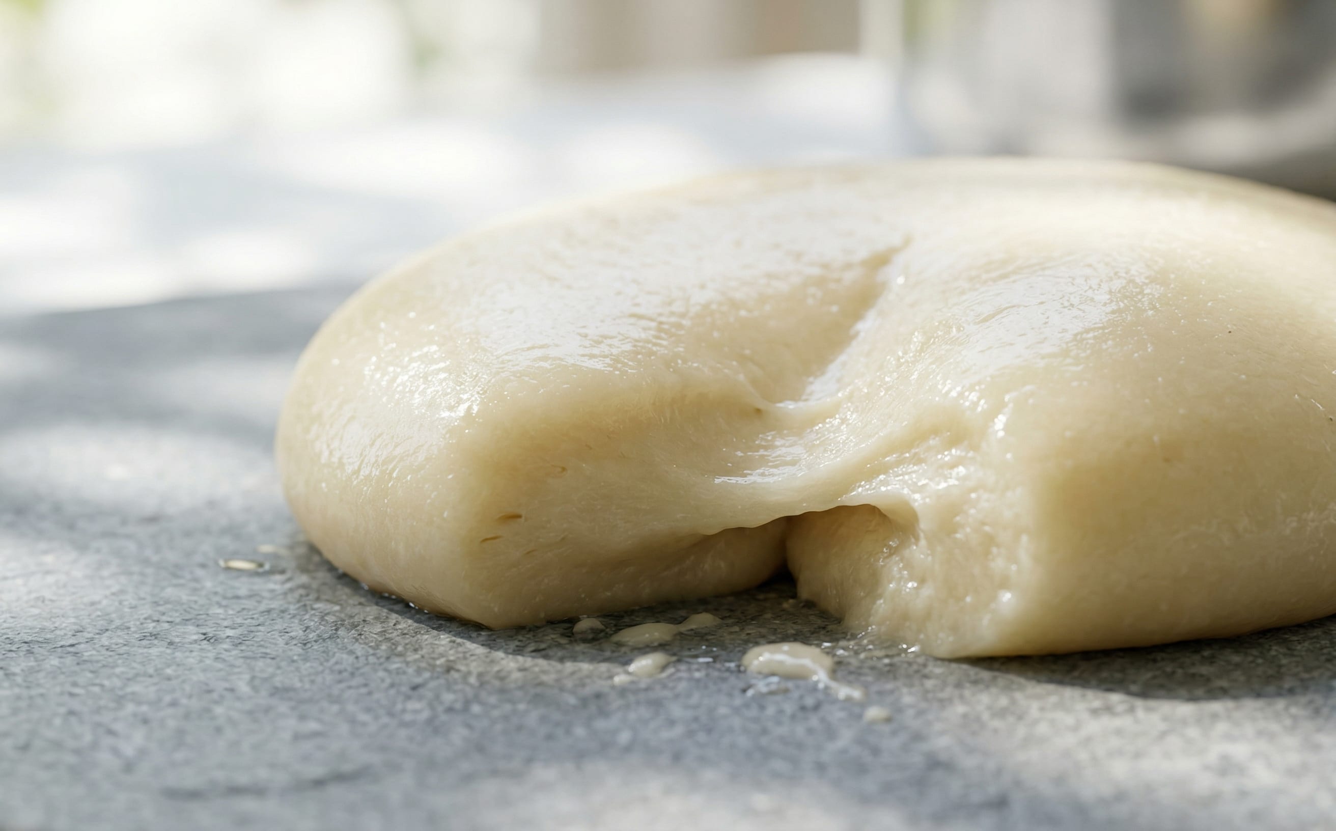 Fufu de Manioc (Cassava Fufu)