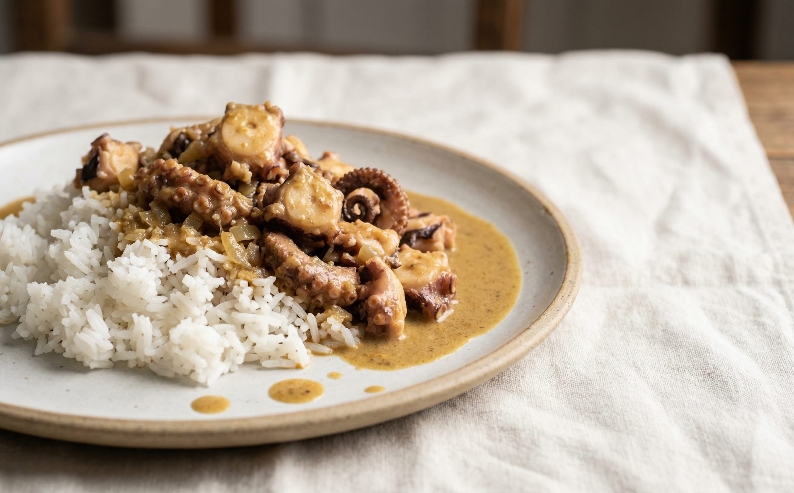 Curried Eke (Octopus Curry)